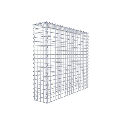 Grown-on gabion type 3 100 cm x 90 cm x 20 cm (L x H x D), mesh size 5 cm x 5 cm, spiral