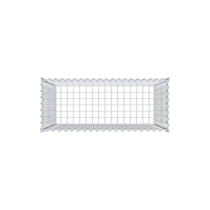 Grown-on gabion type 3 100 cm x 90 cm x 40 cm (L x H x D), mesh size 5 cm x 5 cm, spiral