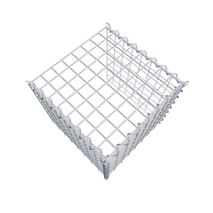 Fourche rapportée type 4 40 cm x 40 cm x 40 cm (L x H x P), mailles 5 cm x 5 cm, spirale