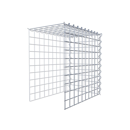 Extra gabion typ 4 50 cm x 50 cm x 30 cm (L x H x D), maskstorlek 5 cm x 5 cm, spiral
