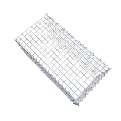 Gabion rapporté type 4 100 cm x 50 cm x 50 cm (L x H x P), mailles 5 cm x 5 cm, spirale