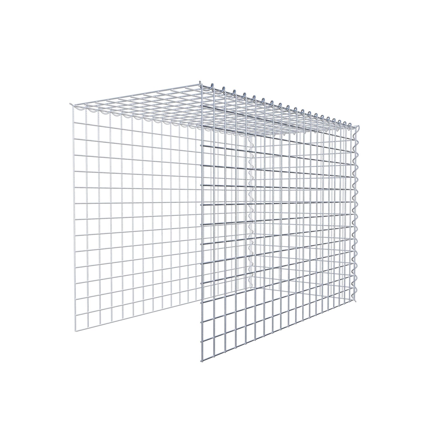 Gabion Type 4 – Acier galvanisé – 100 x 70 x 50 cm pour aménagement paysager