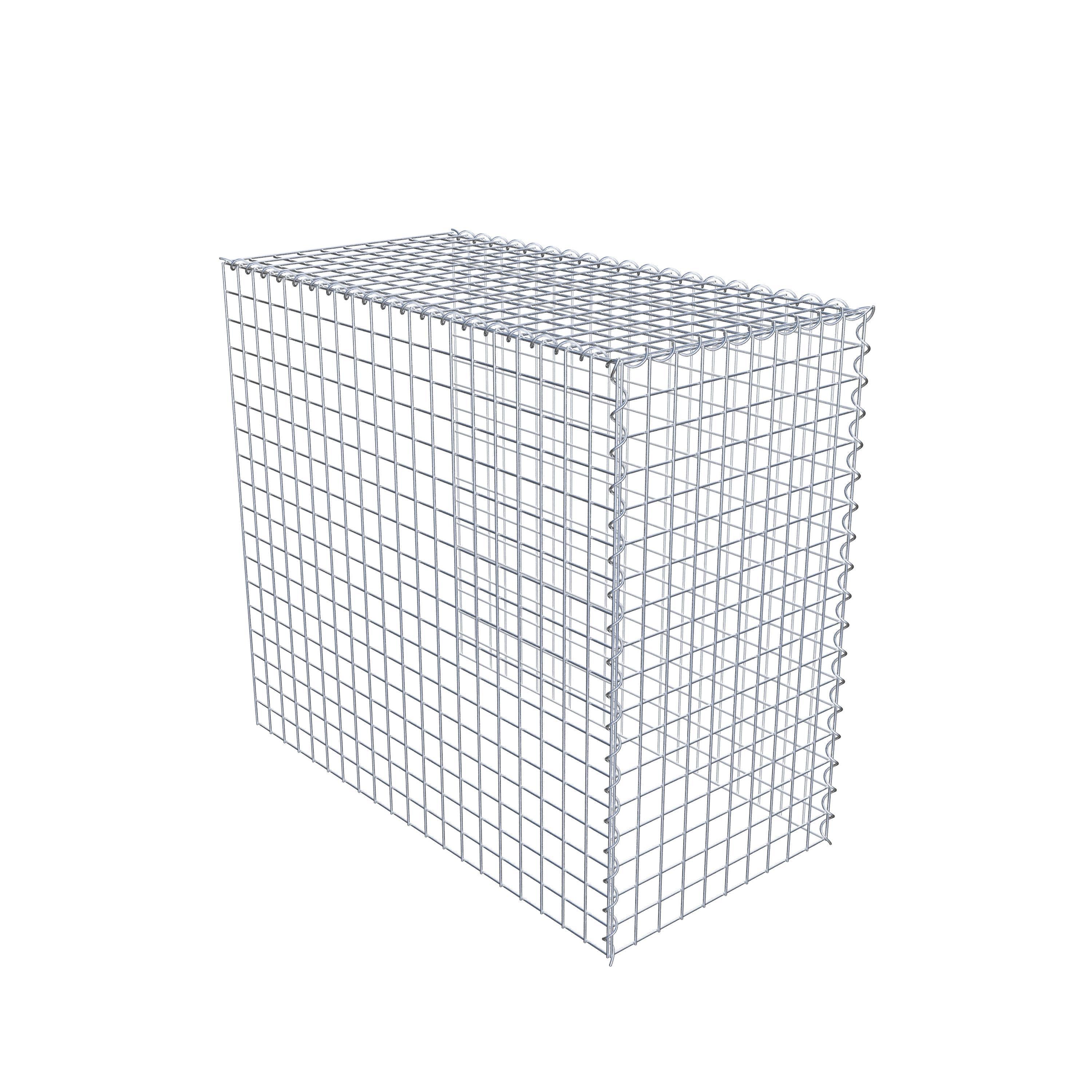 Gabion sur toile type 4 100 cm x 90 cm x 50 cm (L x H x P), maille 5 cm x 5 cm, spirale