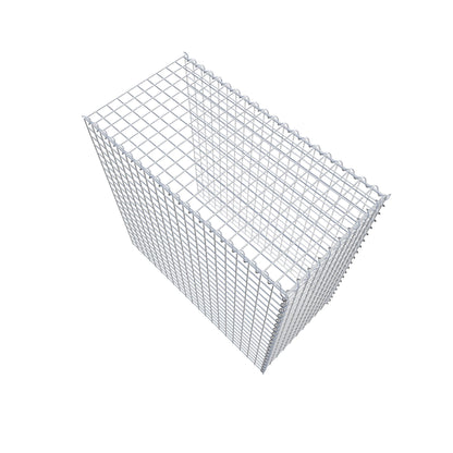 Gabion rapporté type 4 100 cm x 100 cm x 50 cm (L x H x P), mailles 5 cm x 5 cm, spirale