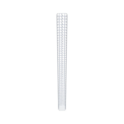 Colonne de gabion carrée 17 cm x 17 cm, 230 cm de hauteur, MW 5 cm x 5 cm