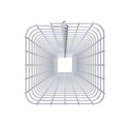 Gabion column square 27 cm x 27 cm, 230 cm high, MW 5 cm x 5 cm