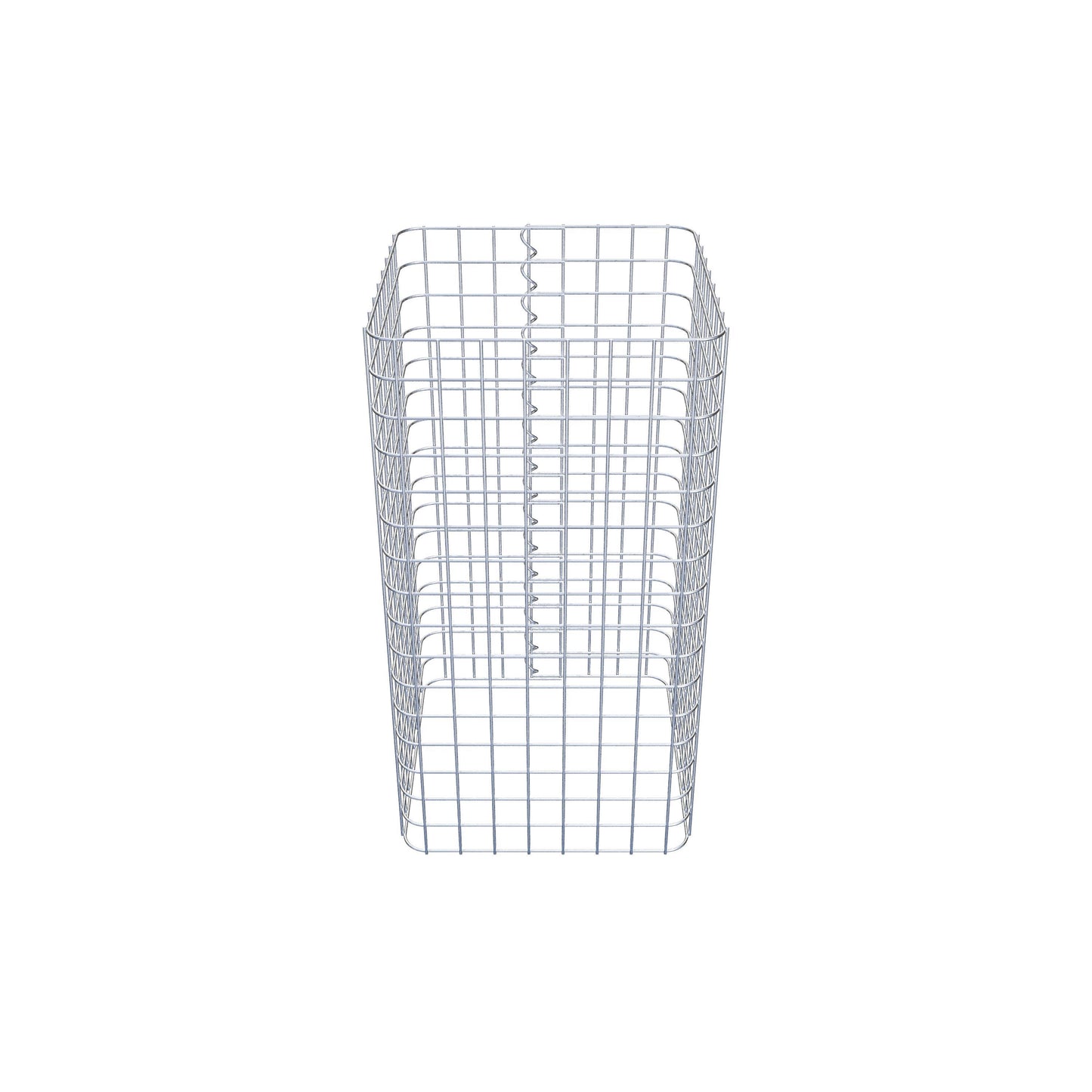 Gabion column square 42 cm x 42 cm, 80 cm height, MW 5 cm x 5 cm