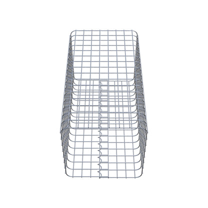 Gabion column square 42 cm x 42 cm, 80 cm height, MW 5 cm x 5 cm