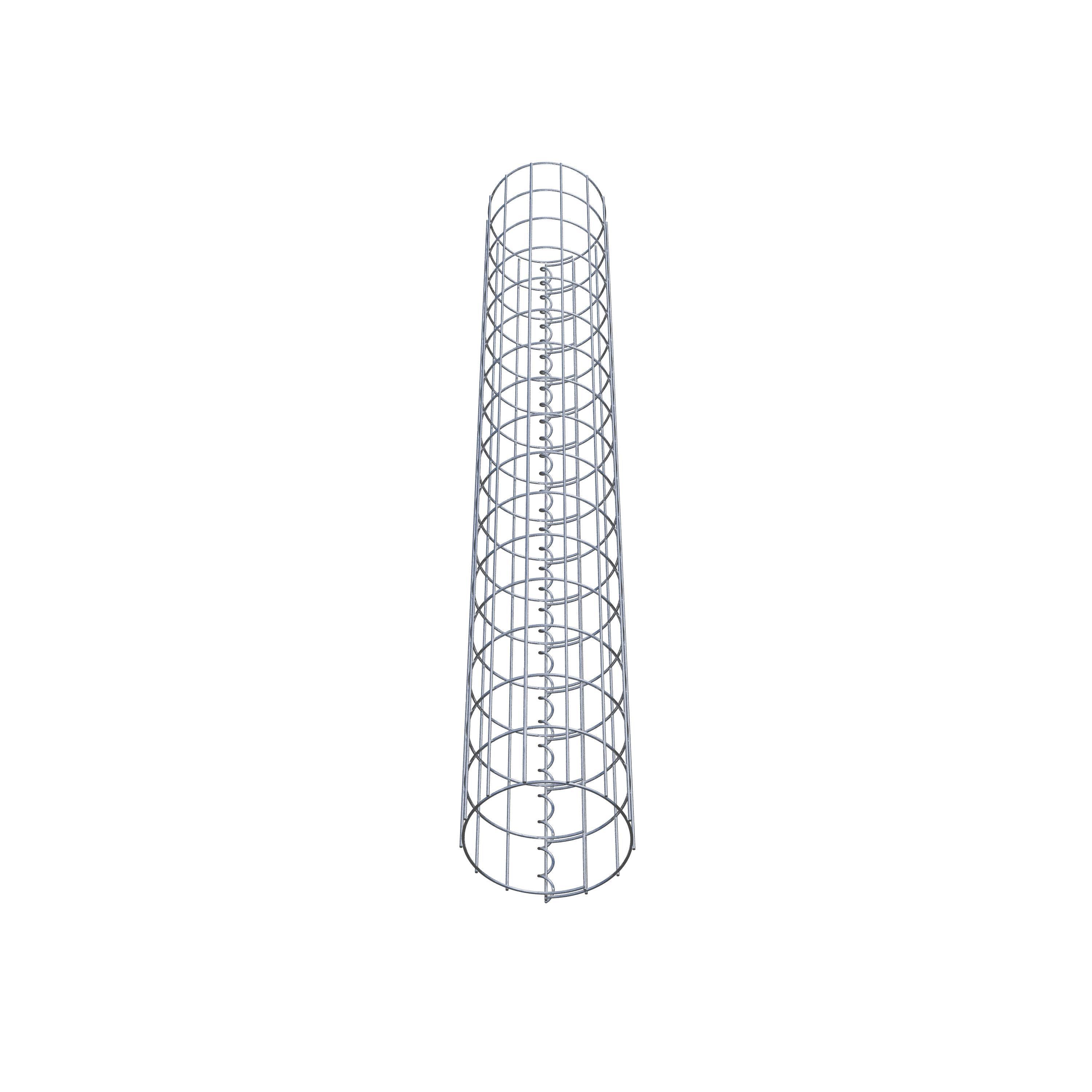 Colonne de gabion diamètre 22 cm, MW 5 x 10 cm ronde