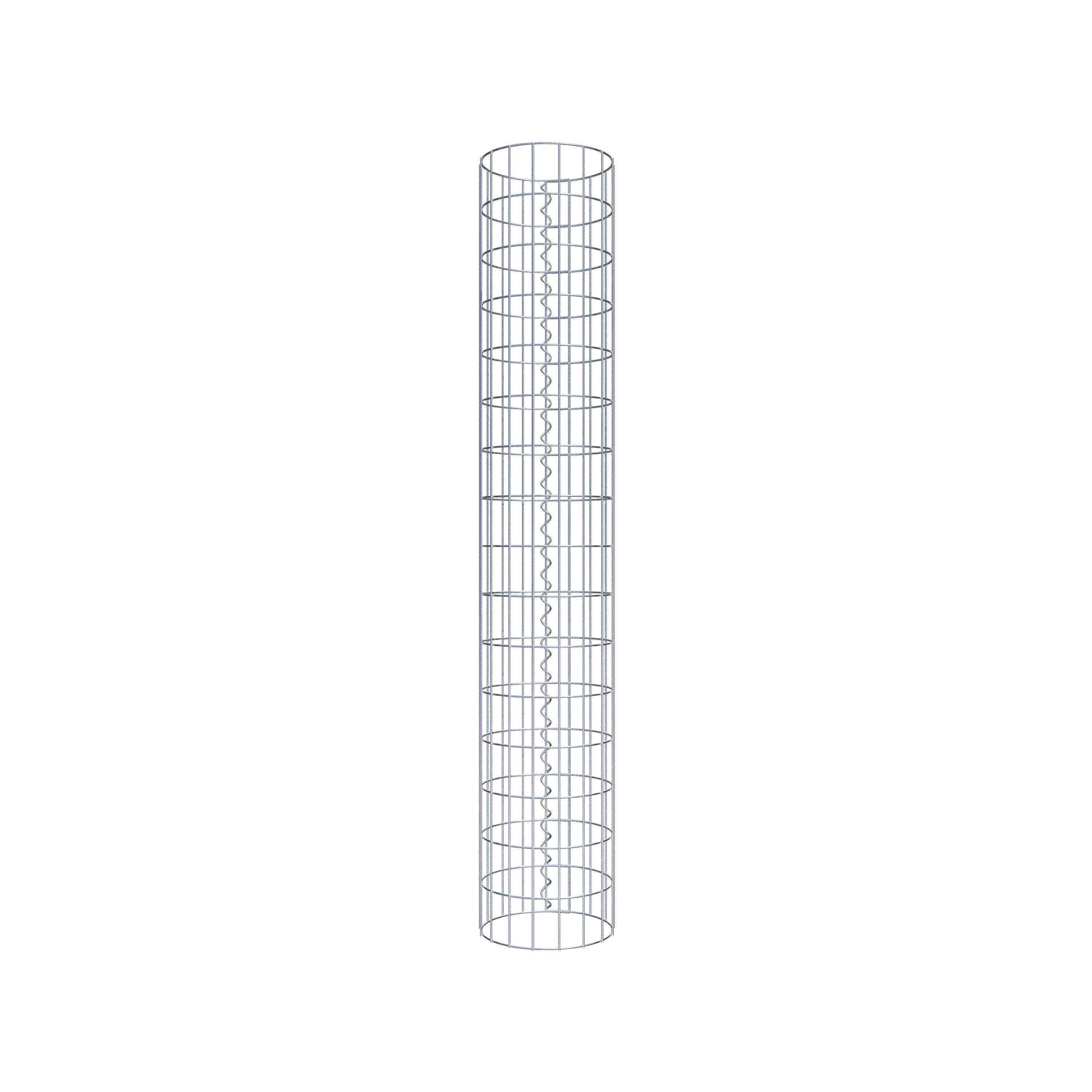 Colonne de gabion diamètre 27 cm, MW 5 x 10 cm ronde