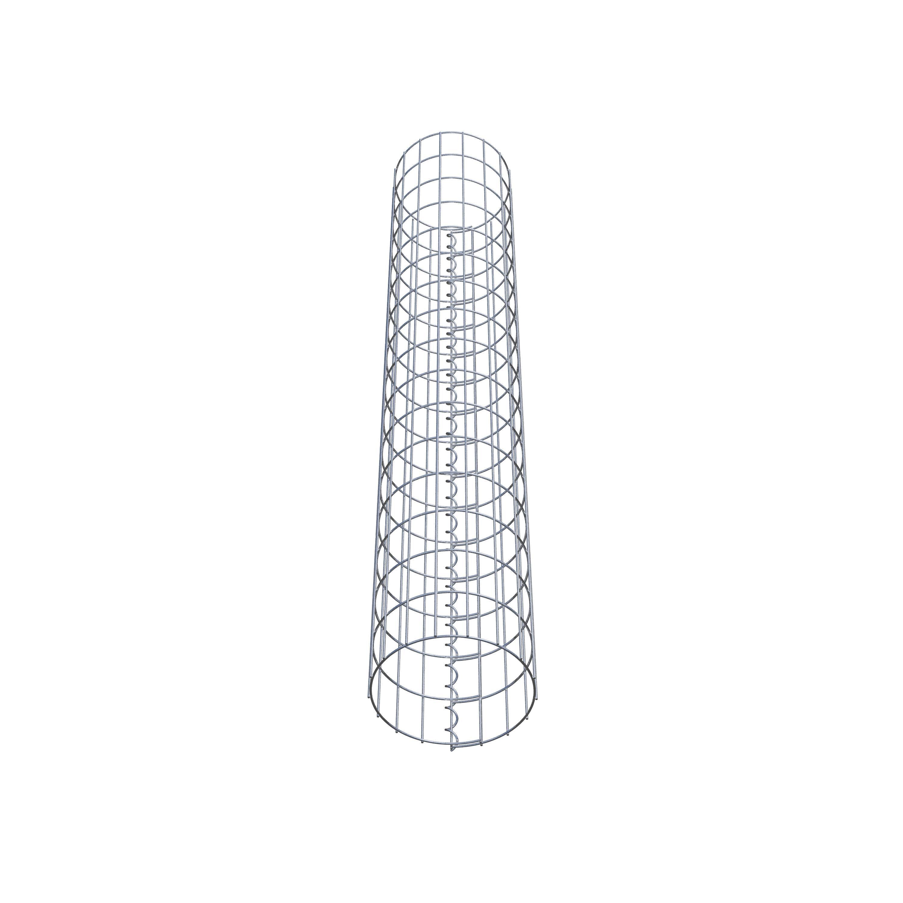 Colonne de gabion diamètre 27 cm, MW 5 x 10 cm ronde