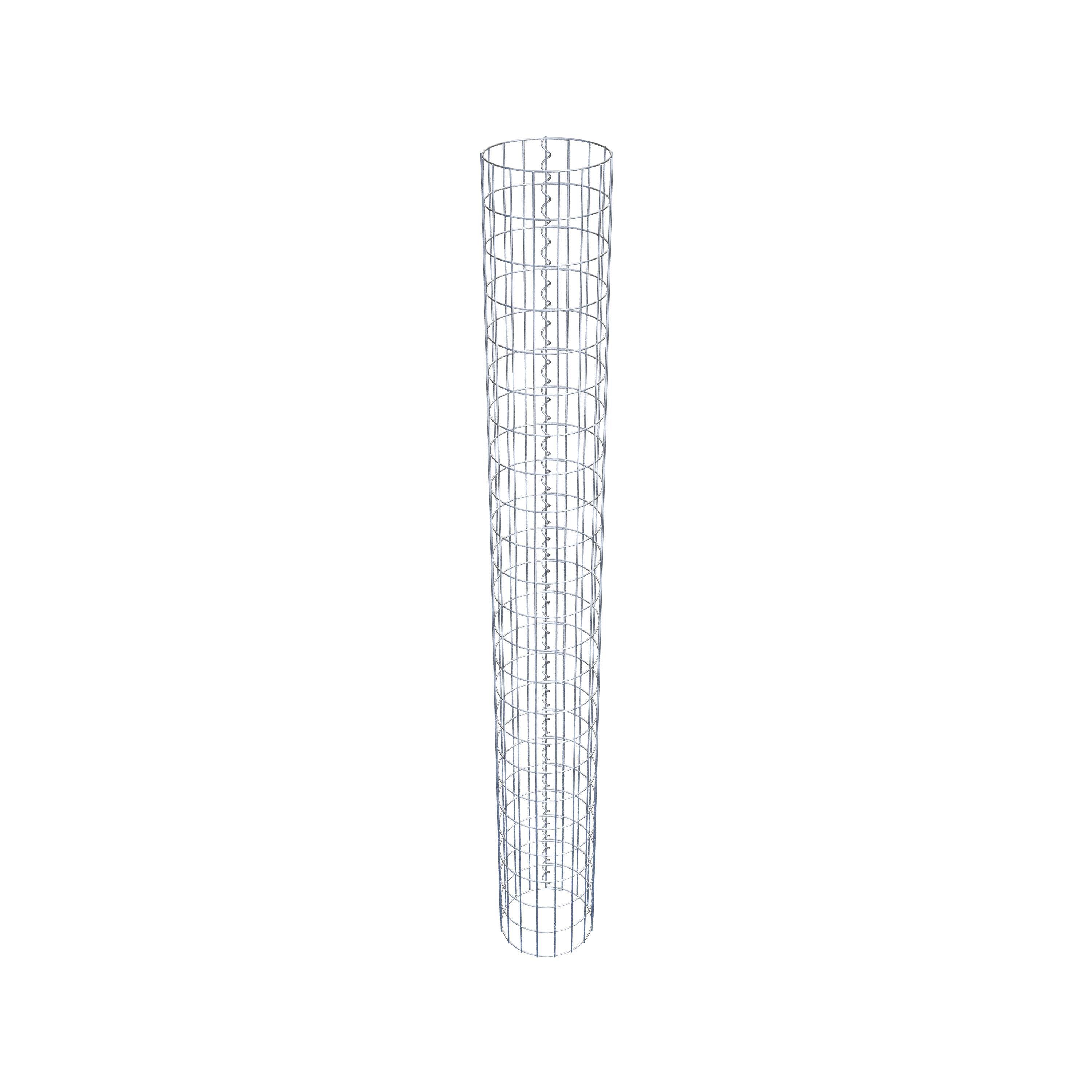 Colonne de gabion diamètre 27 cm, MW 5 x 10 cm ronde