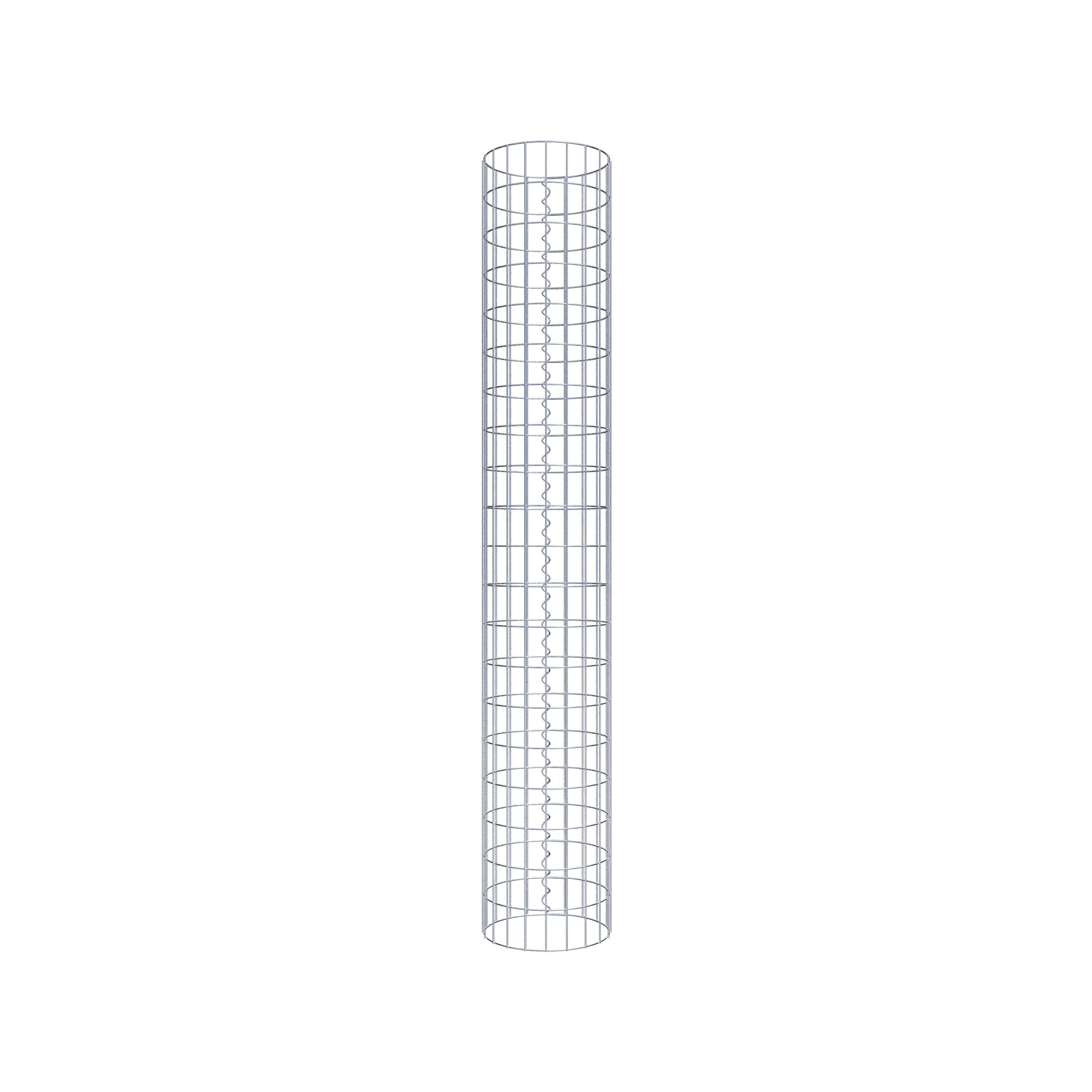 Colonne gabion diamètre 32 cm, MW 5 x 10 cm ronde