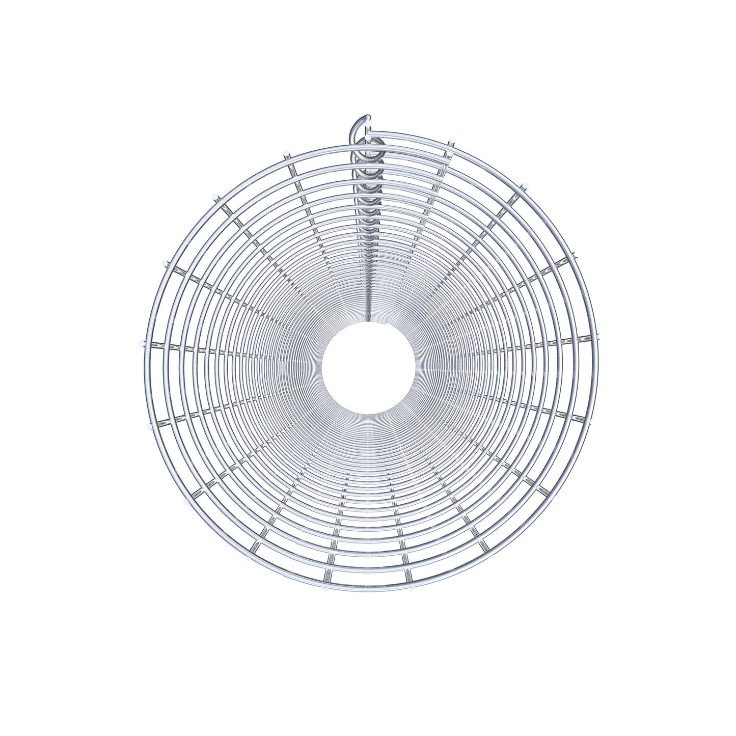 Colonne de gabion ronde 27 cm de diamètre, 200 cm de hauteur, maille 5 cm x 5 cm