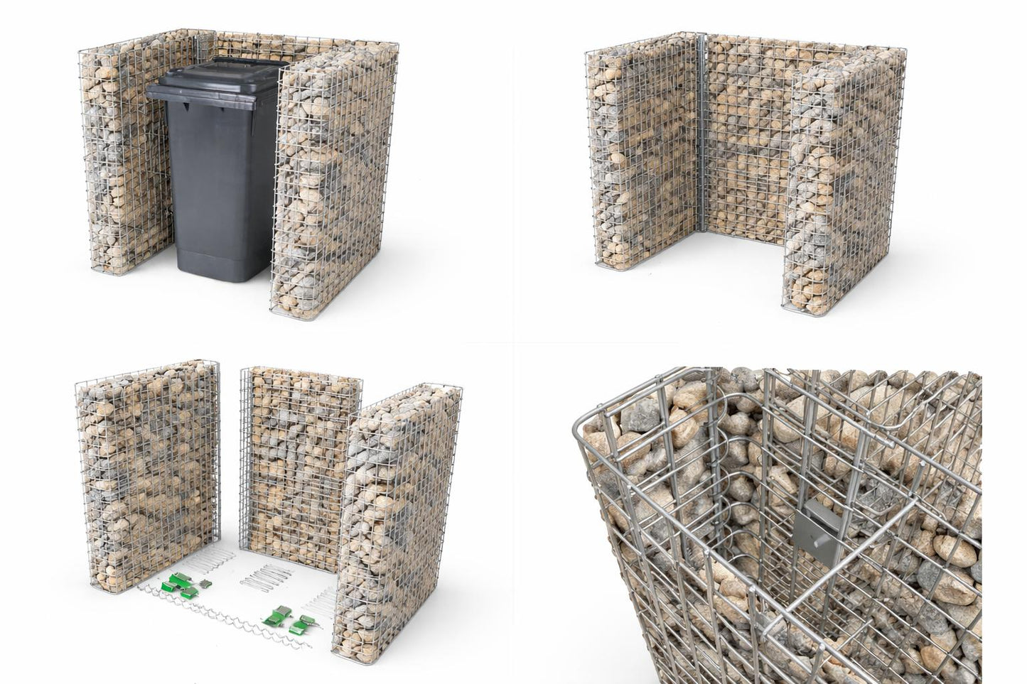 Baselement för soptunnor MB-1