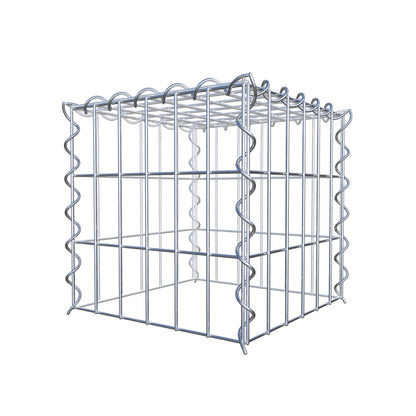 Extra gabion typ 3 30 cm x 30 cm x 30 cm (L x H x D), maskstorlek 5 cm x 10 cm, spiral