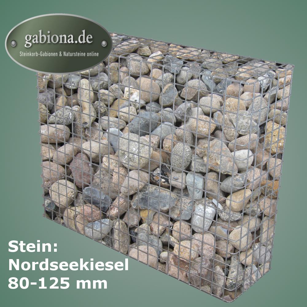 Gabion galvanisé à chaud 102 cm x 82 cm x 32 cm, maille 5 cm x 5 cm, entièrement soudé