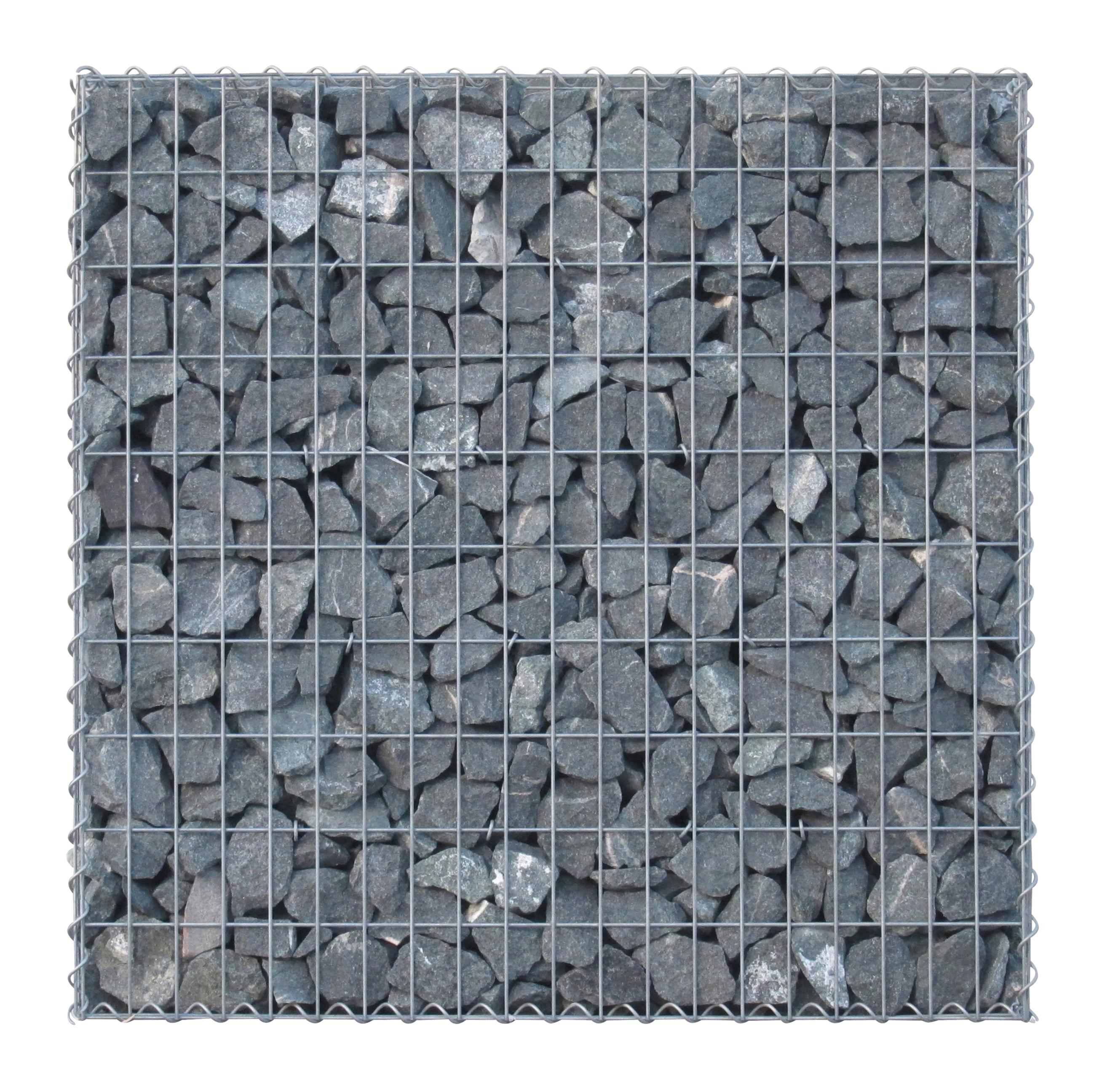 Gabion 100 cm x 100 cm x 30 cm (L x H x P), maille 5 cm x 10 cm, spirale