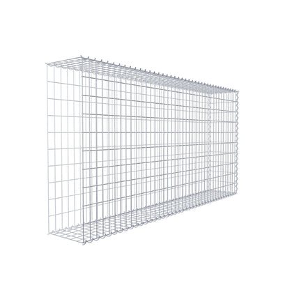 Add-on schanskorf type 2 200 cm x 100 cm x 30 cm (L x H x D), maaswijdte 5 cm x 10 cm, spiraalvormig