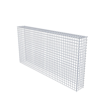 Gabion rapporté type 3 200 cm x 100 cm x 20 cm (L x H x P), mailles 5 cm x 5 cm, spirale