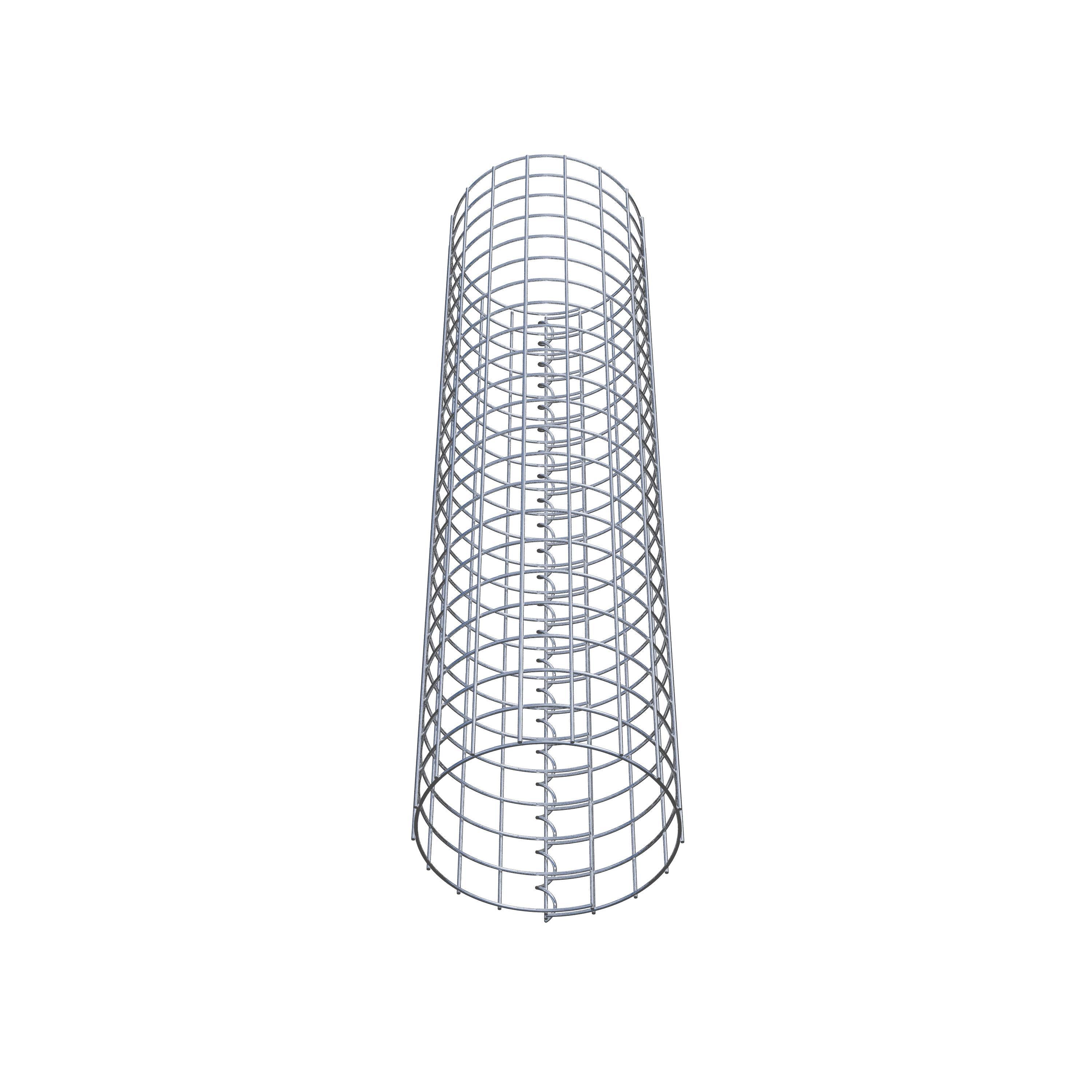 Colonne de gabion diamètre 27 cm MW 5 x 5 cm ronde