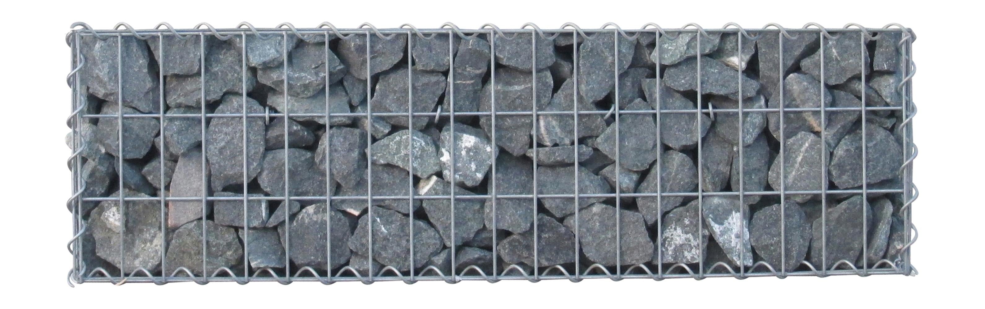 Gabion 100 cm x 30 cm x 30 cm (L x H x P), maille 5 cm x 10 cm, spirale