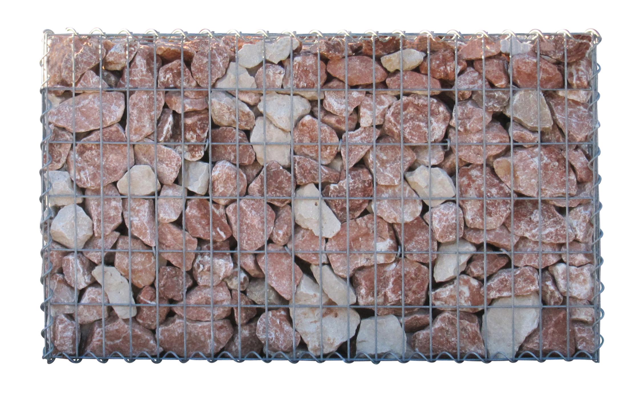 Gabion 100 cm x 60 cm x 30 cm (L x H x P), maille 5 cm x 10 cm, spirale