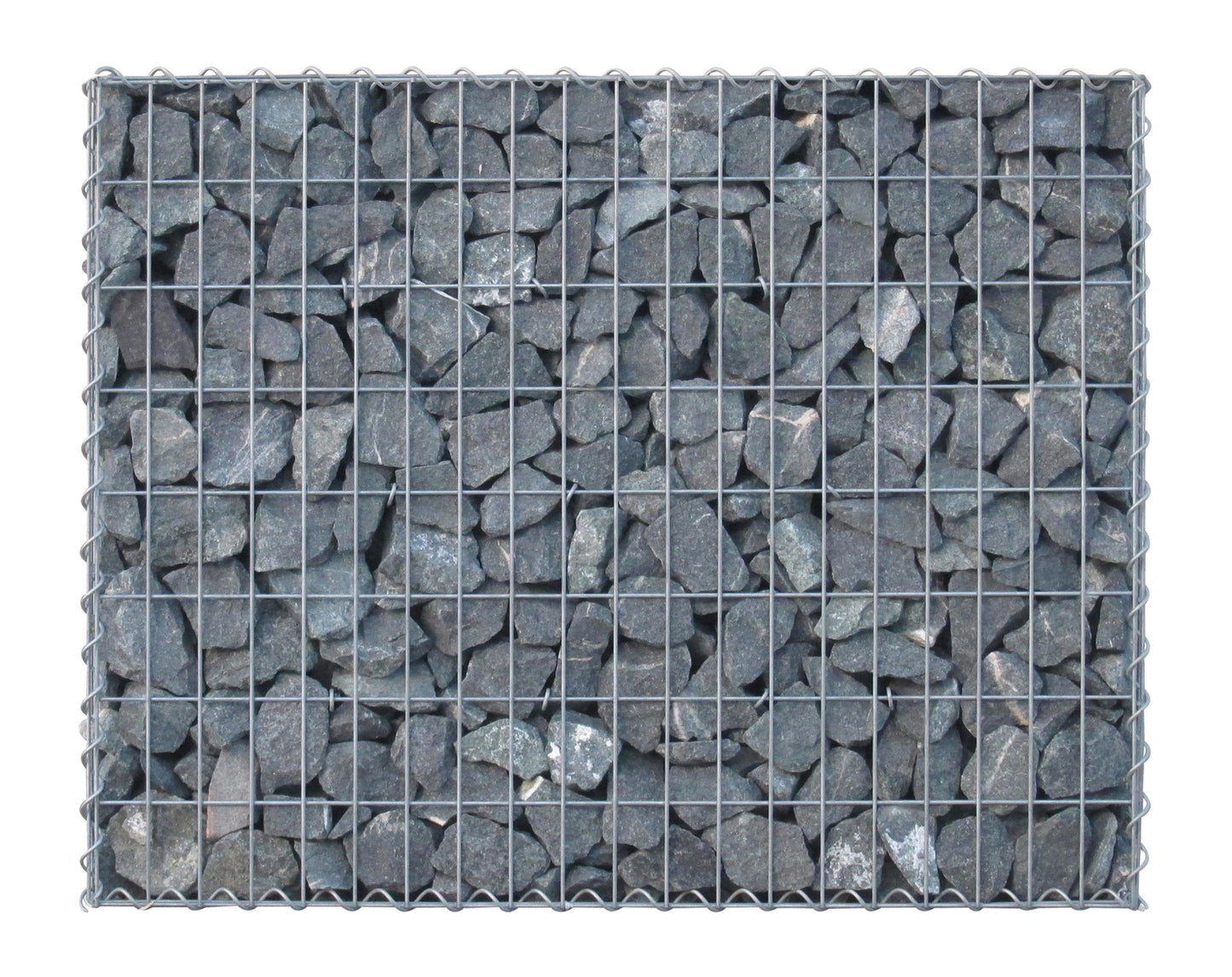 Gabion 100 cm x 80 cm x 30 cm (L x H x D), mesh size 5 cm x 10 cm, spiral