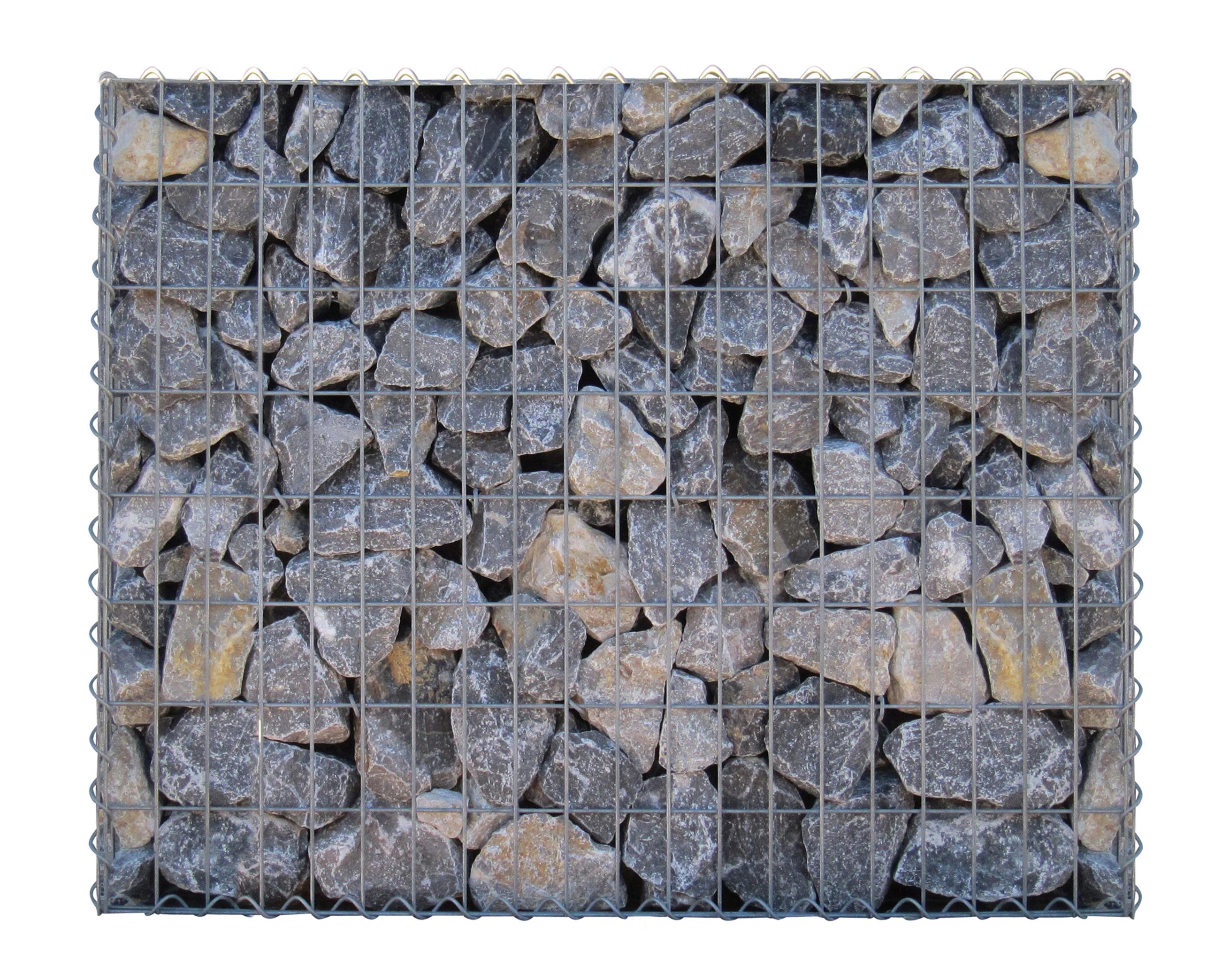 Gabion 100 cm x 80 cm x 30 cm (L x H x P), maille 5 cm x 10 cm, spirale