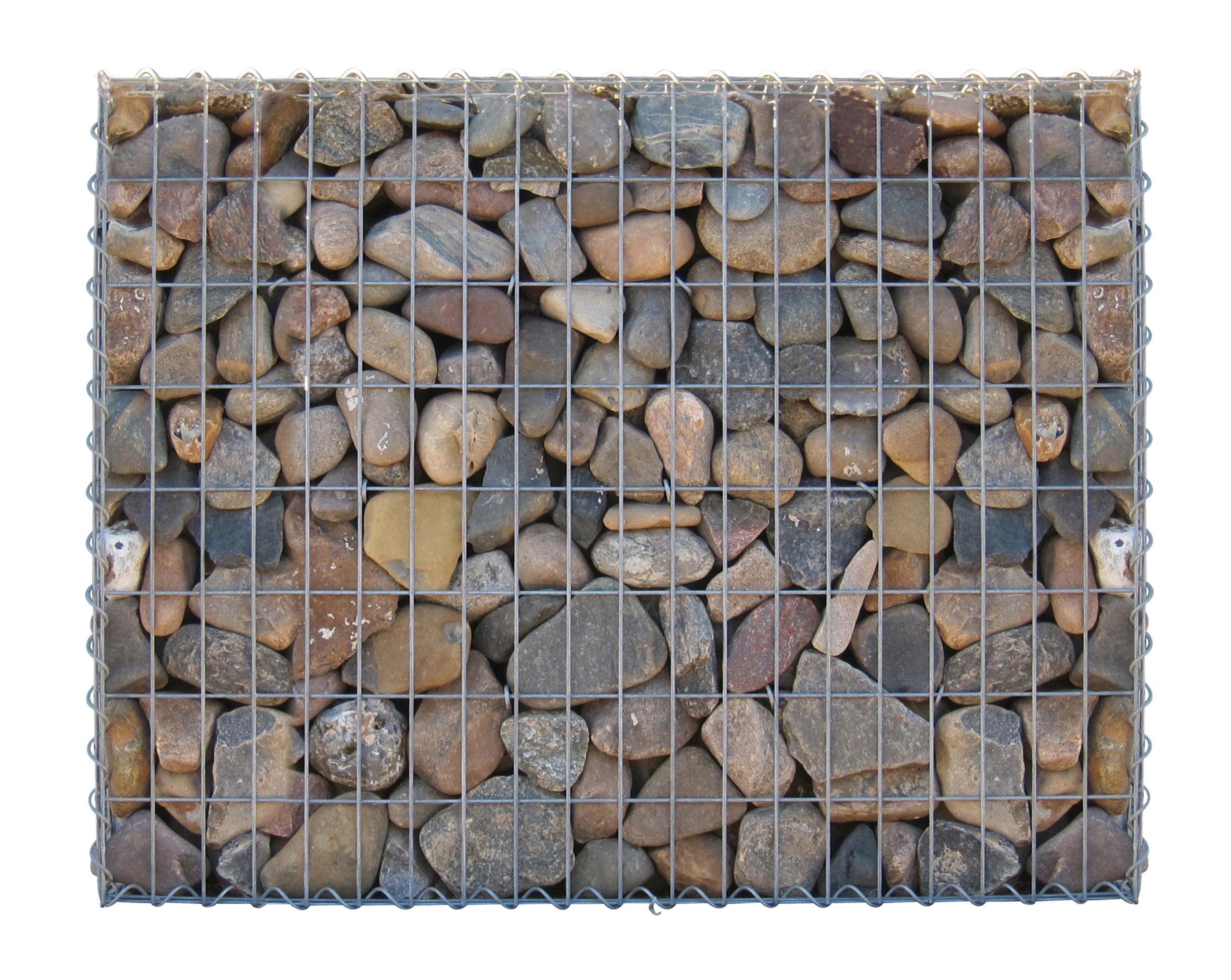 Gabion 100 cm x 80 cm x 30 cm (L x H x P), maille 5 cm x 10 cm, spirale