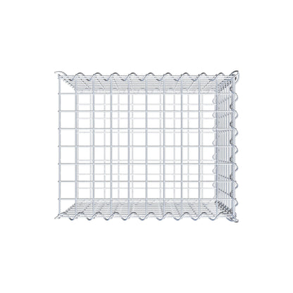 Grown-on gabion type 2 50 cm x 40 cm x 40 cm (L x H x D), mesh size 5 cm x 5 cm, spiral