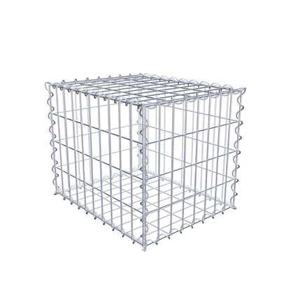 Gabion 50 cm x 40 cm x 40 cm (L x H x D), mesh size 5 cm x 10 cm, spiral