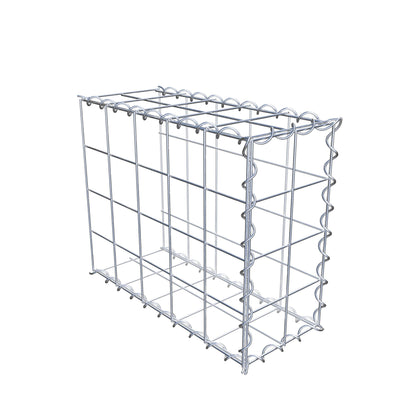 Add-on schanskorf type 2 50 cm x 40 cm x 20 cm (L x H x D), maaswijdte 10 cm x 10 cm, spiraal