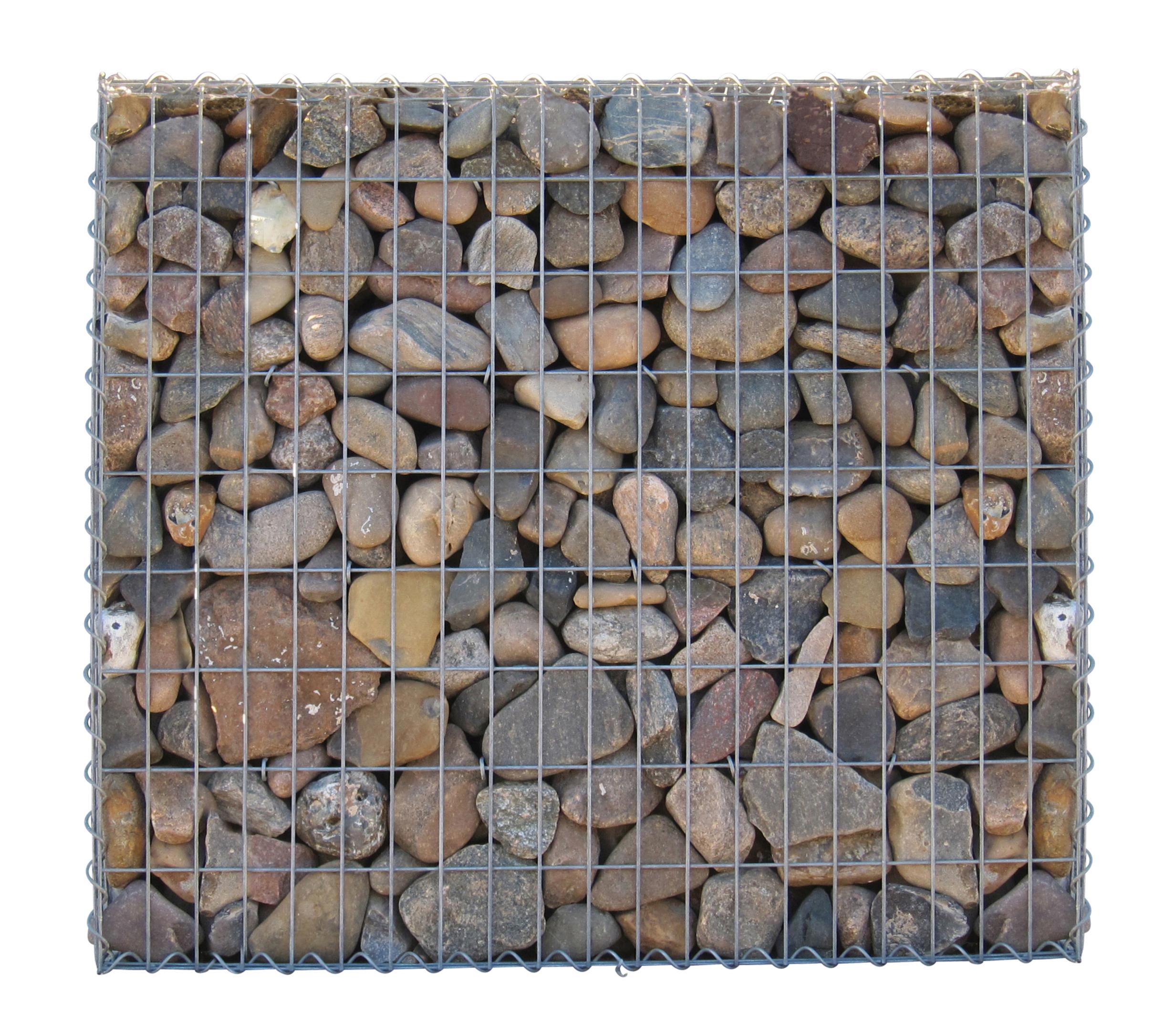 Gabion 100 cm x 90 cm x 30 cm (L x H x P), maille 5 cm x 10 cm, spirale