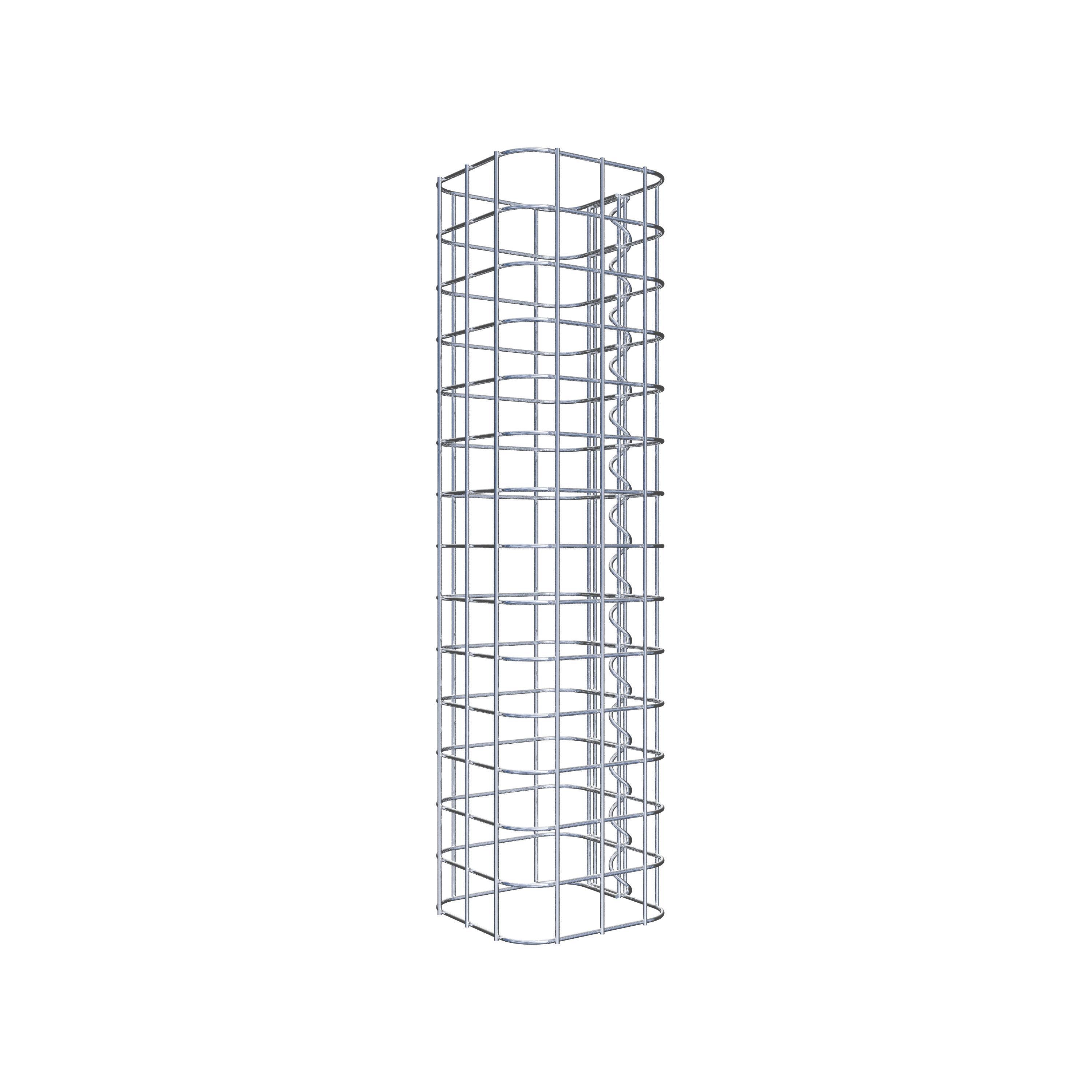 Colonne gabion 17 x 17 cm, MW 5 x 5 cm carré