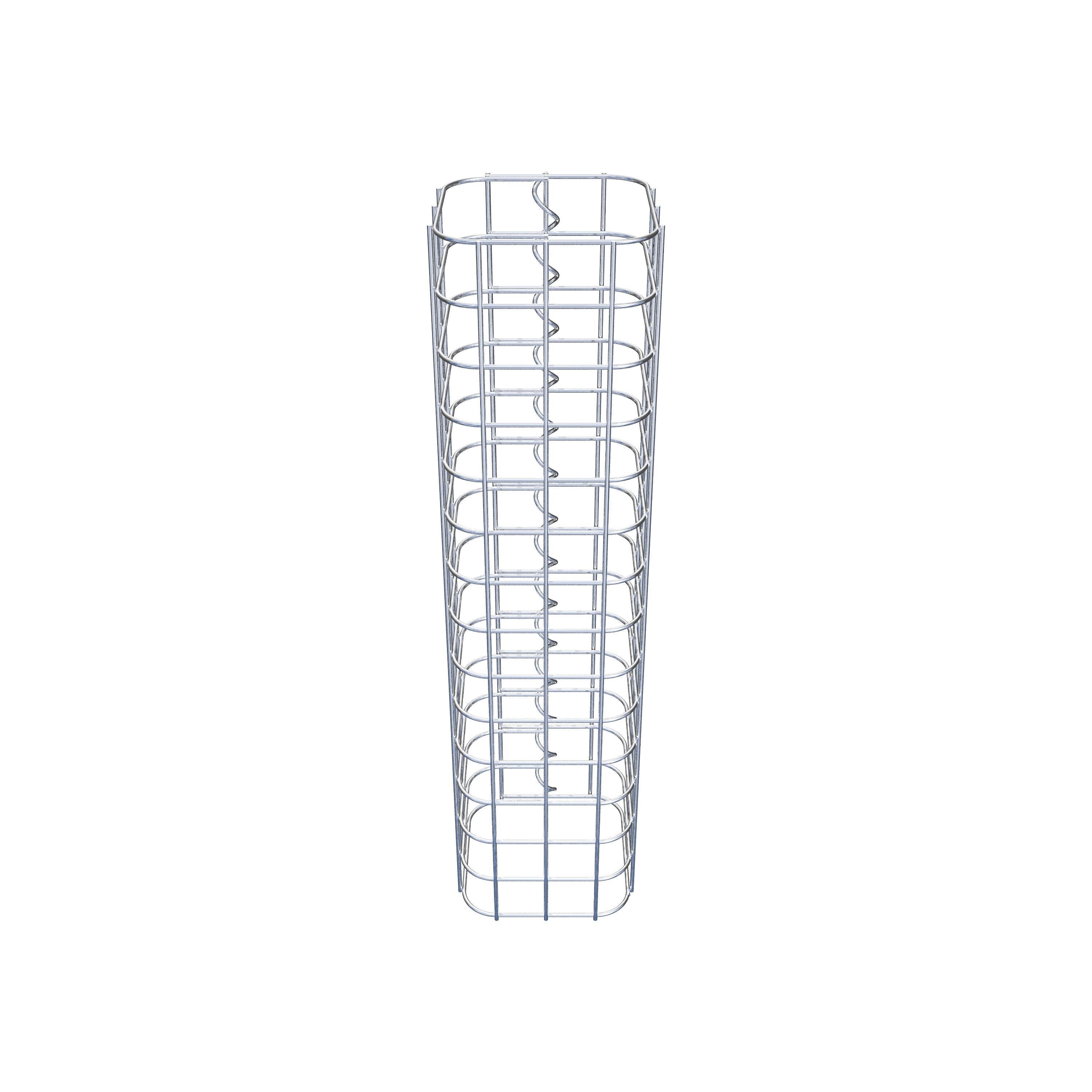 Colonne gabion 17 x 17 cm, MW 5 x 5 cm carré