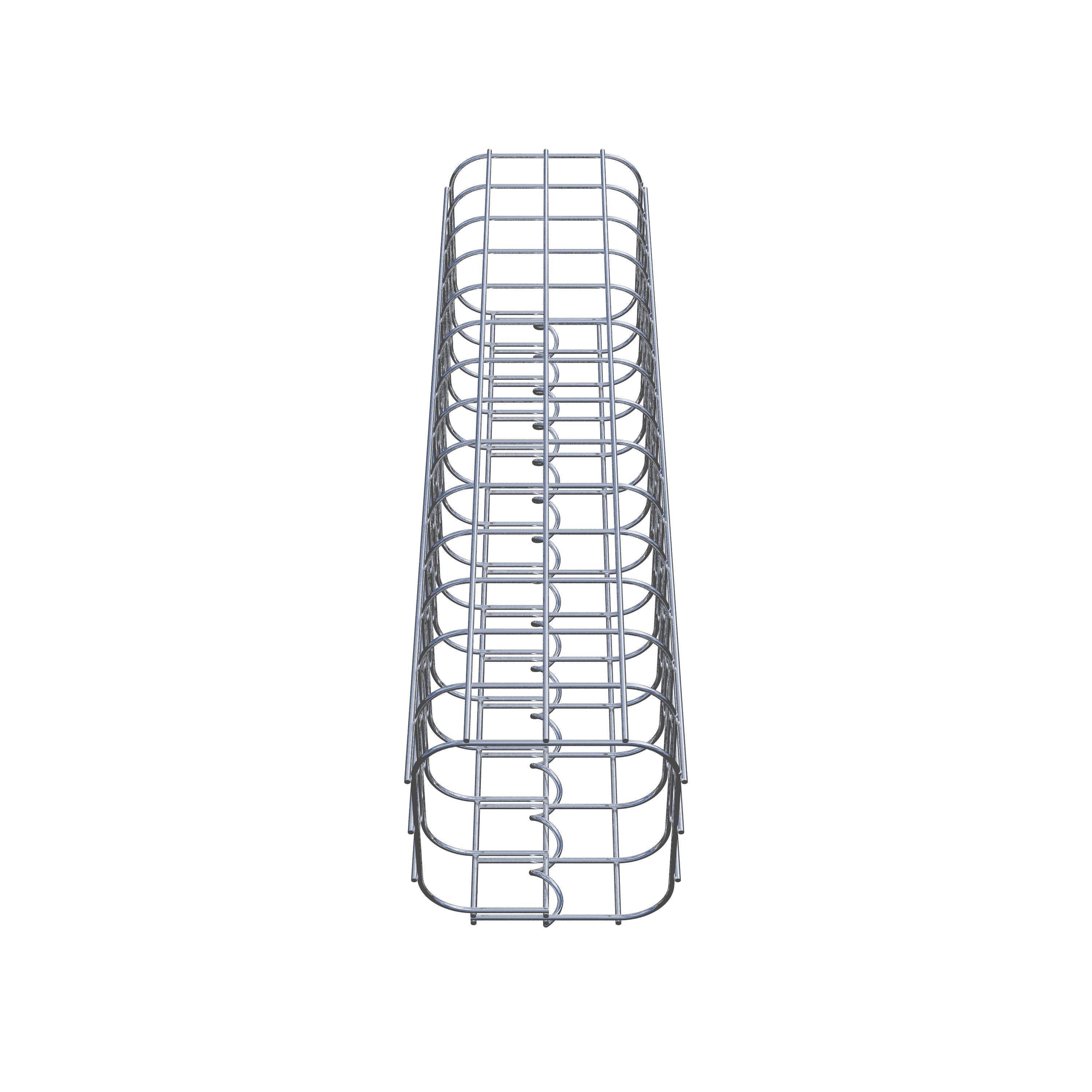 Colonne gabion 17 x 17 cm, MW 5 x 5 cm carré