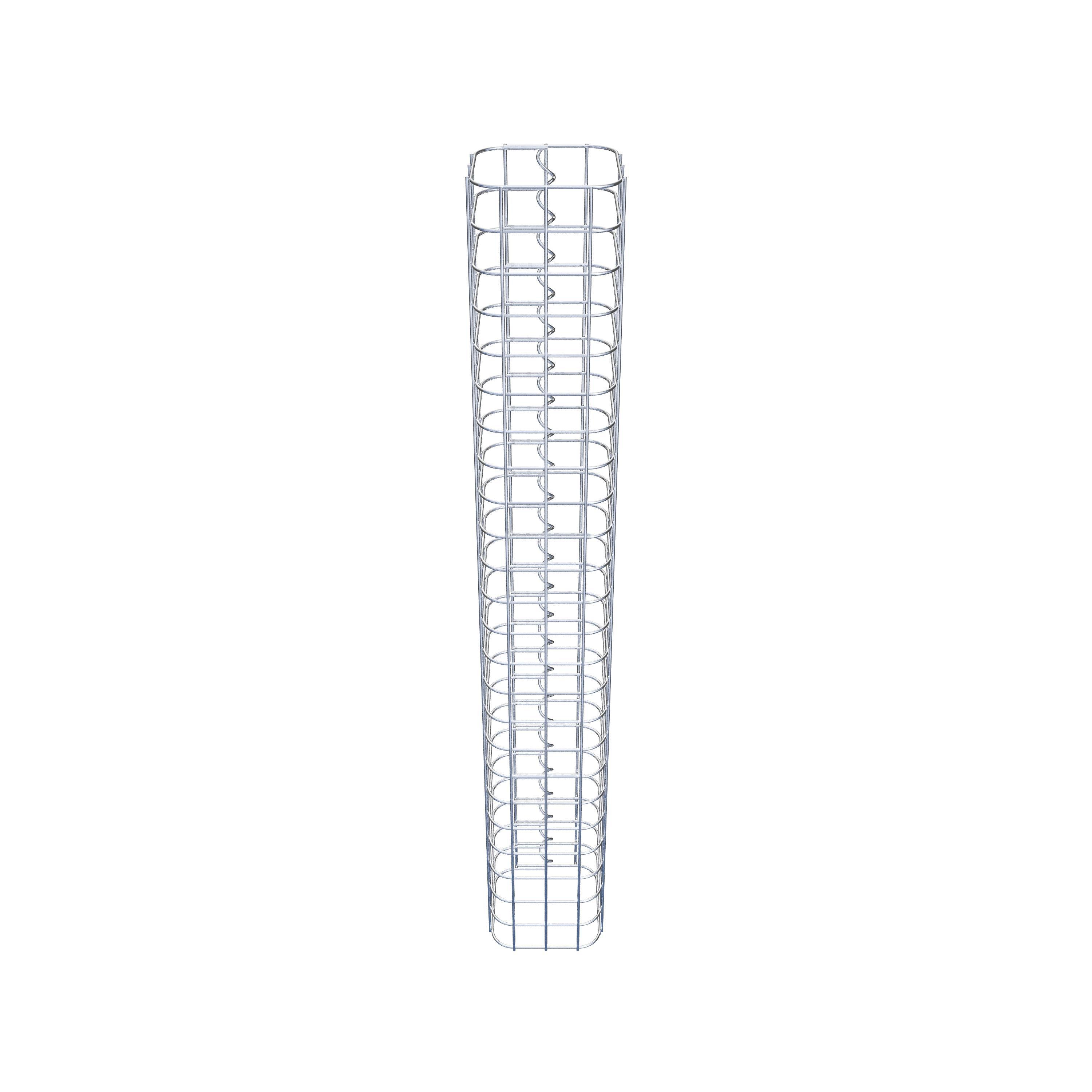 Colonne gabion 17 x 17 cm, MW 5 x 5 cm carré