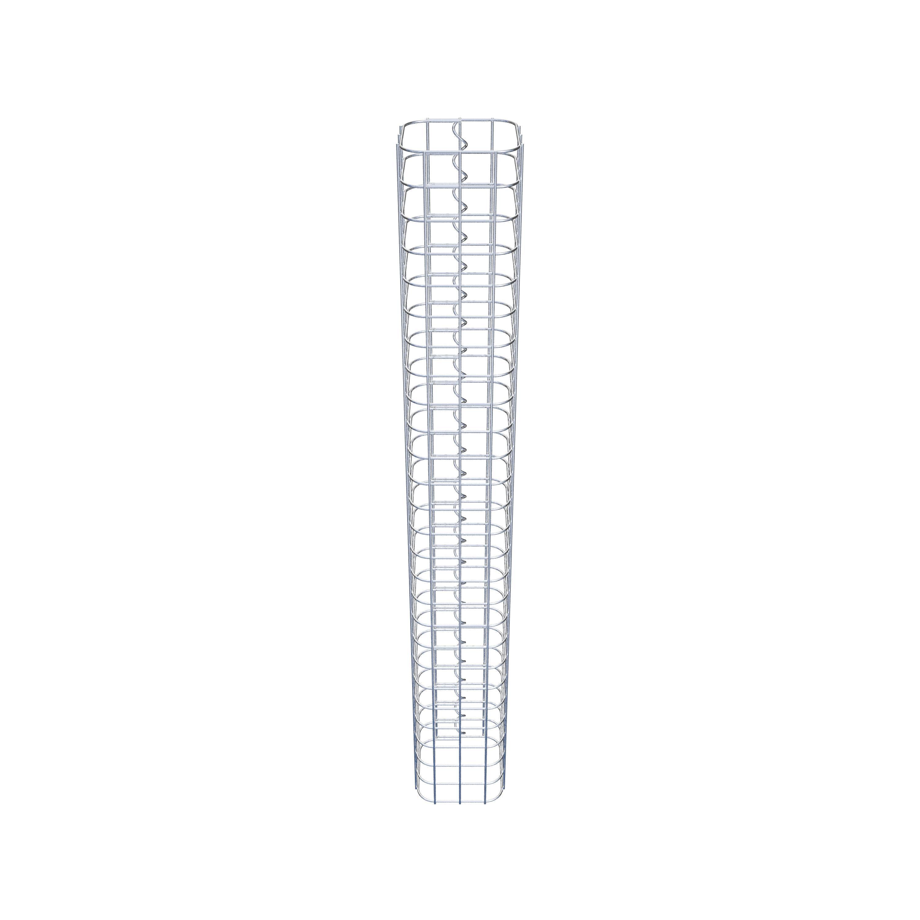 Colonne gabion 17 x 17 cm, MW 5 x 5 cm carré