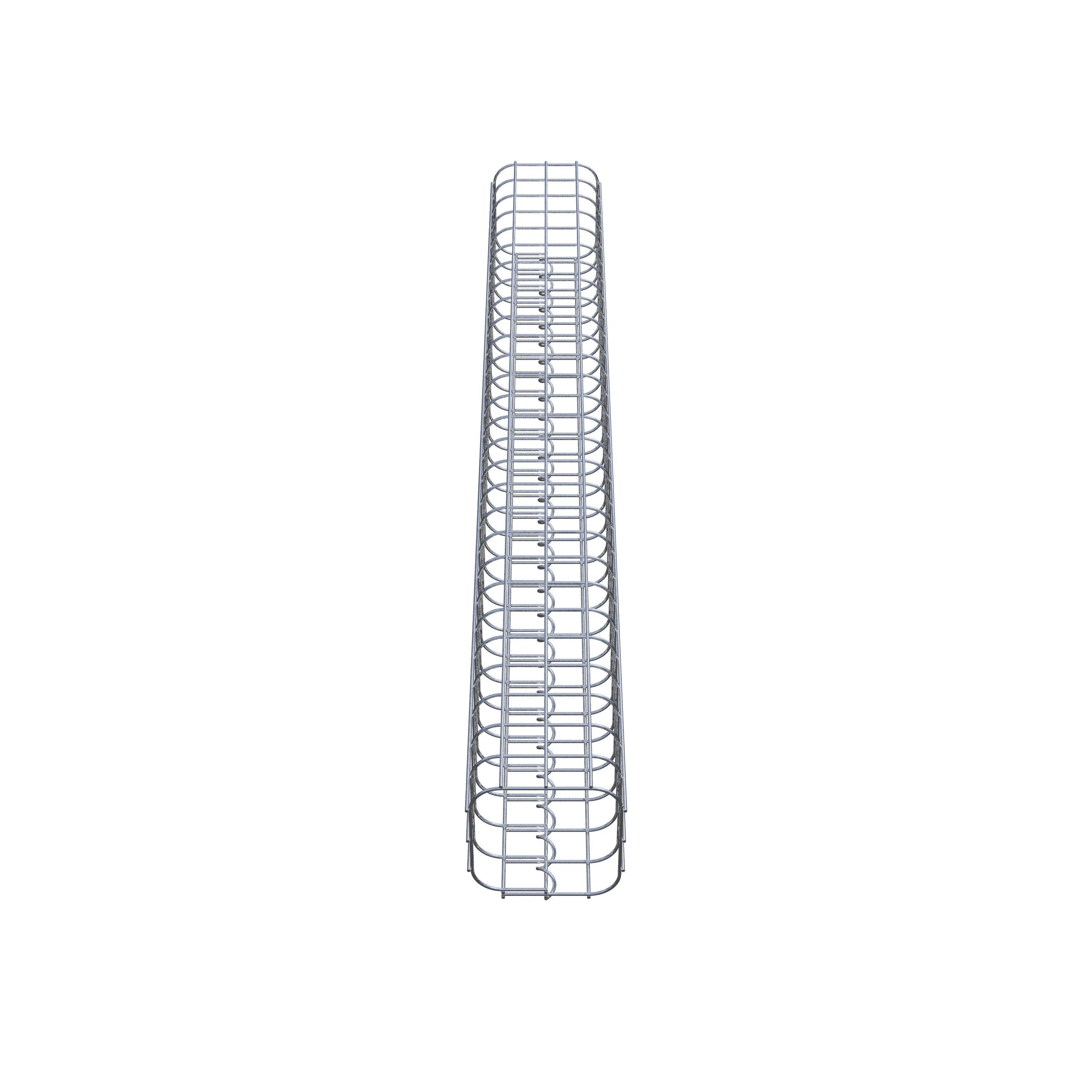 Colonne gabion 17 x 17 cm, MW 5 x 5 cm carré