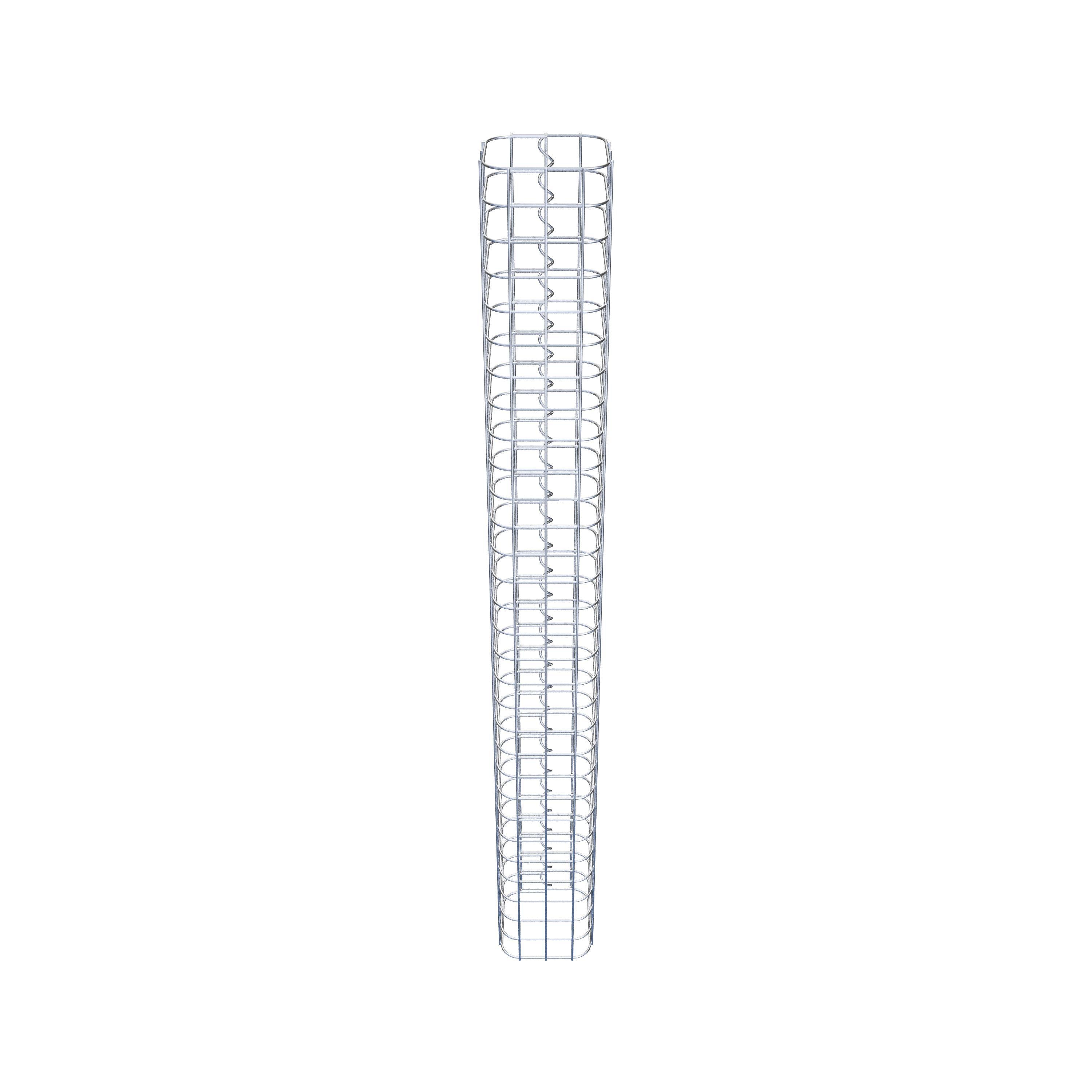 Colonne gabion 17 x 17 cm, MW 5 x 5 cm carré