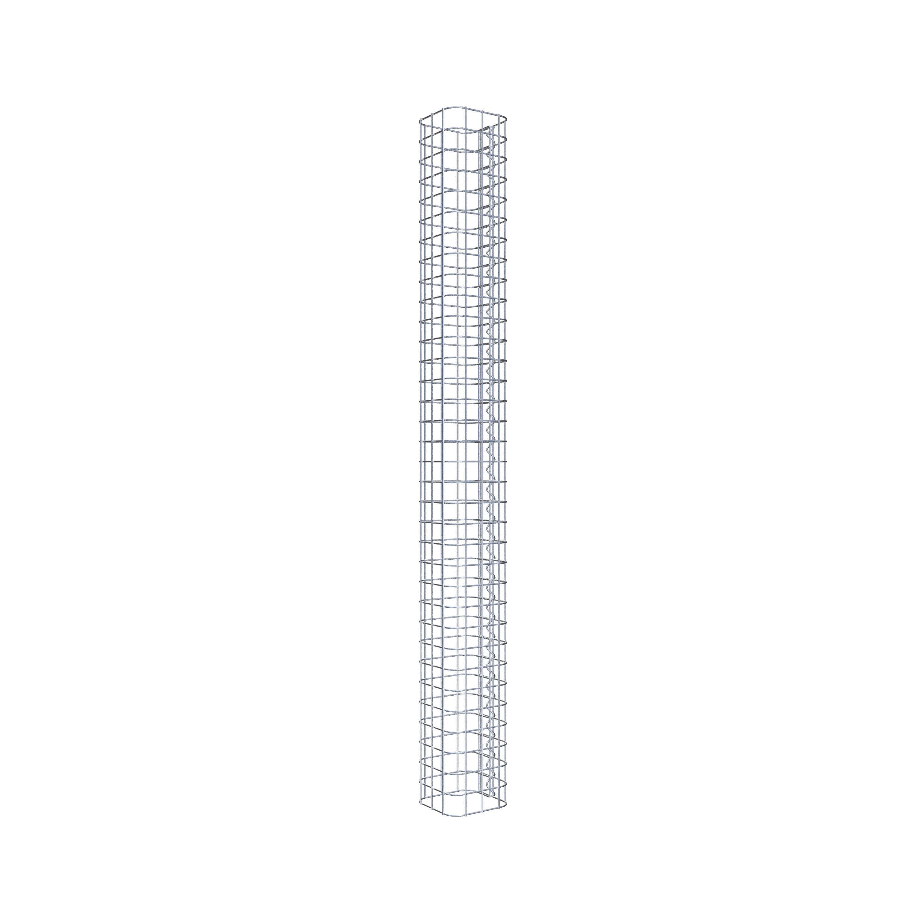 Colonne gabion 17 x 17 cm, MW 5 x 5 cm carré