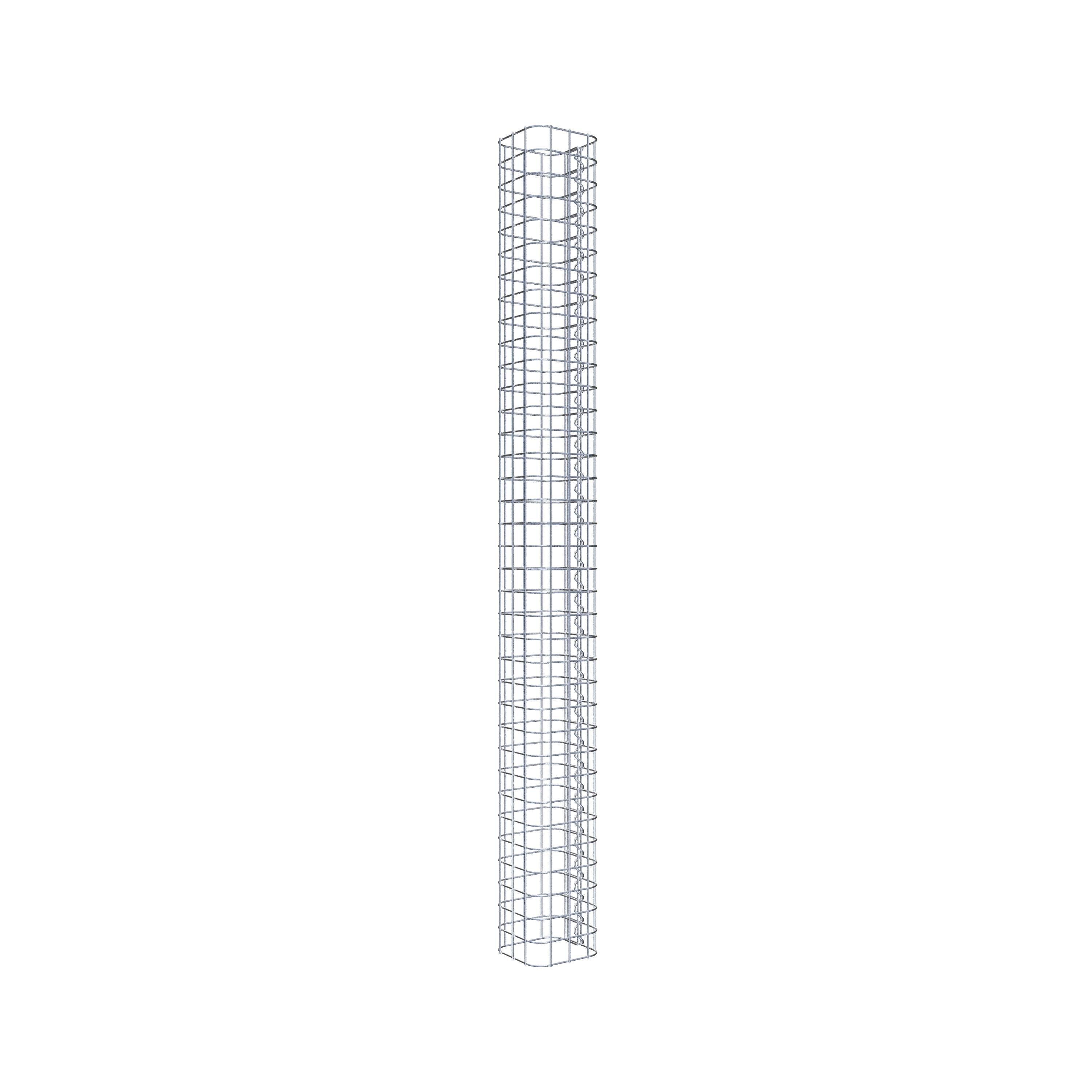 Colonne gabion 17 x 17 cm, MW 5 x 5 cm carré