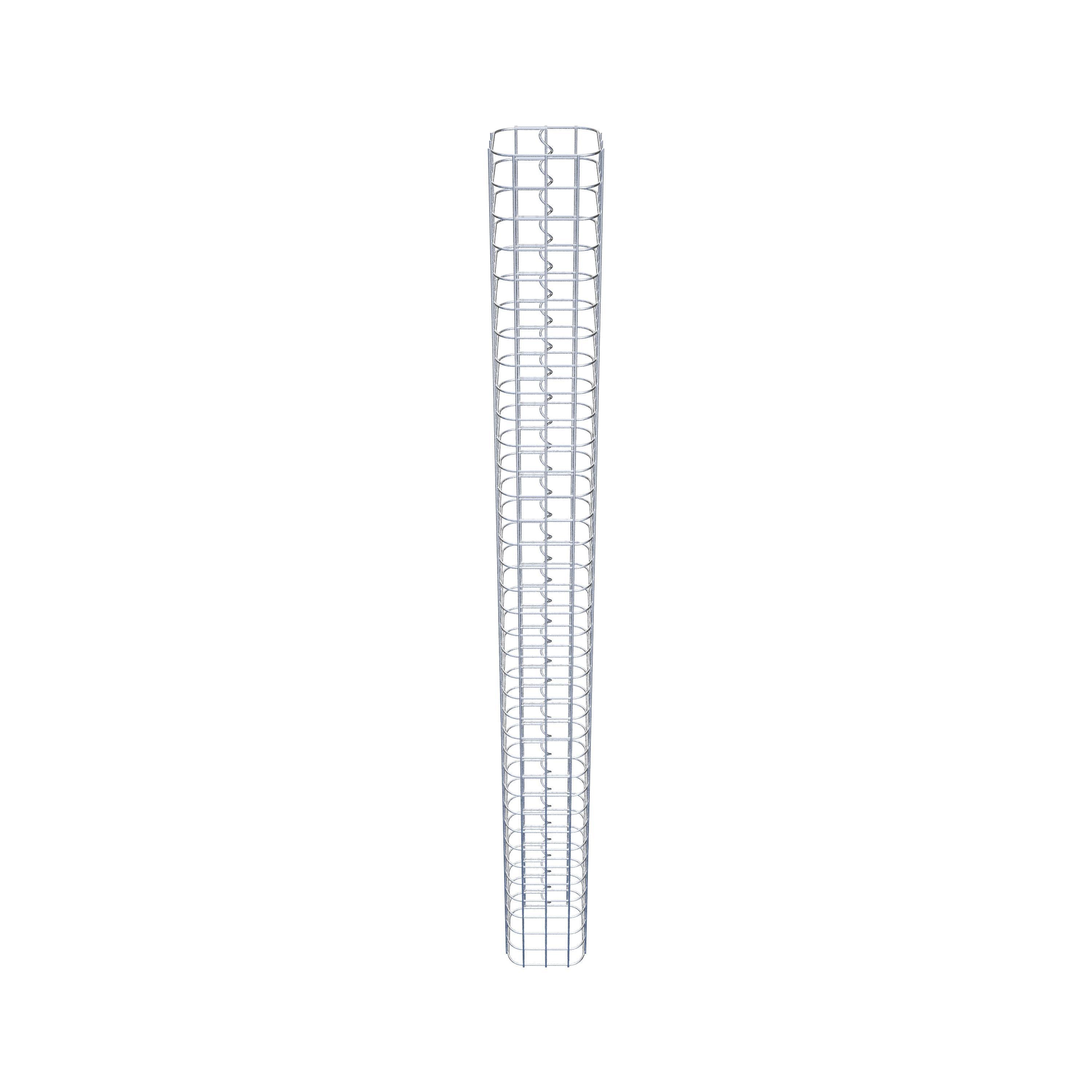 Colonne gabion 17 x 17 cm, MW 5 x 5 cm carré