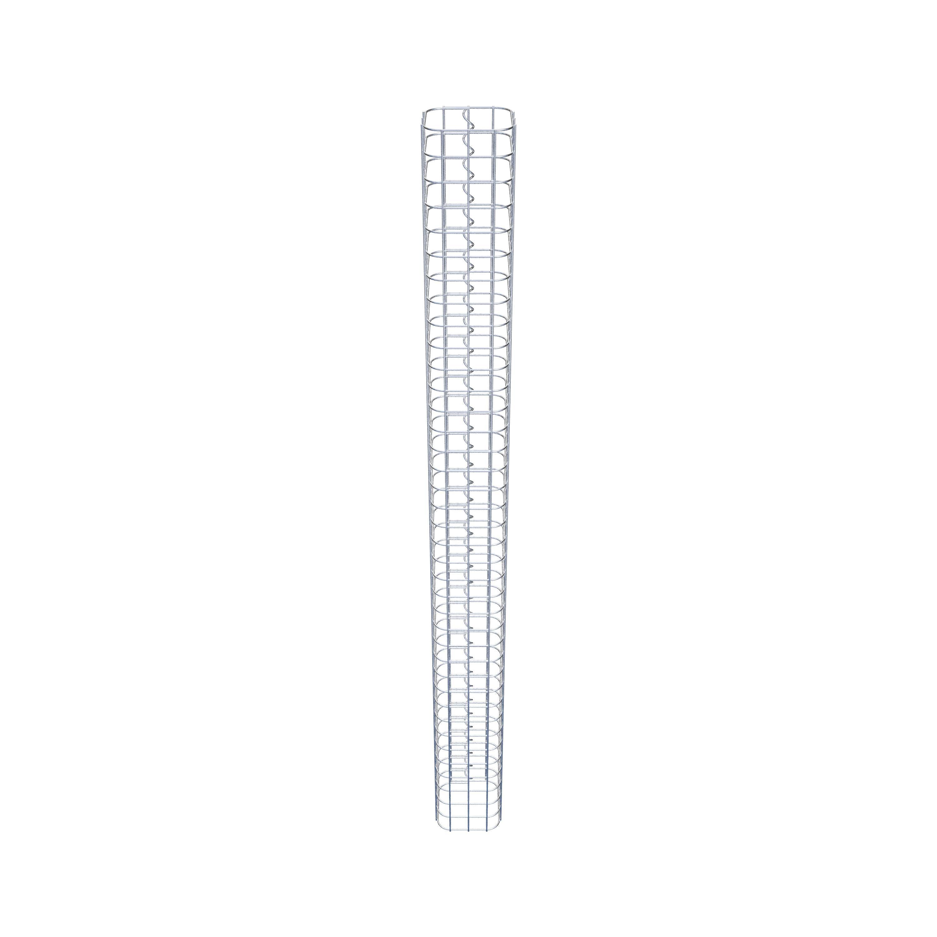 Colonne gabion 17 x 17 cm, MW 5 x 5 cm carré