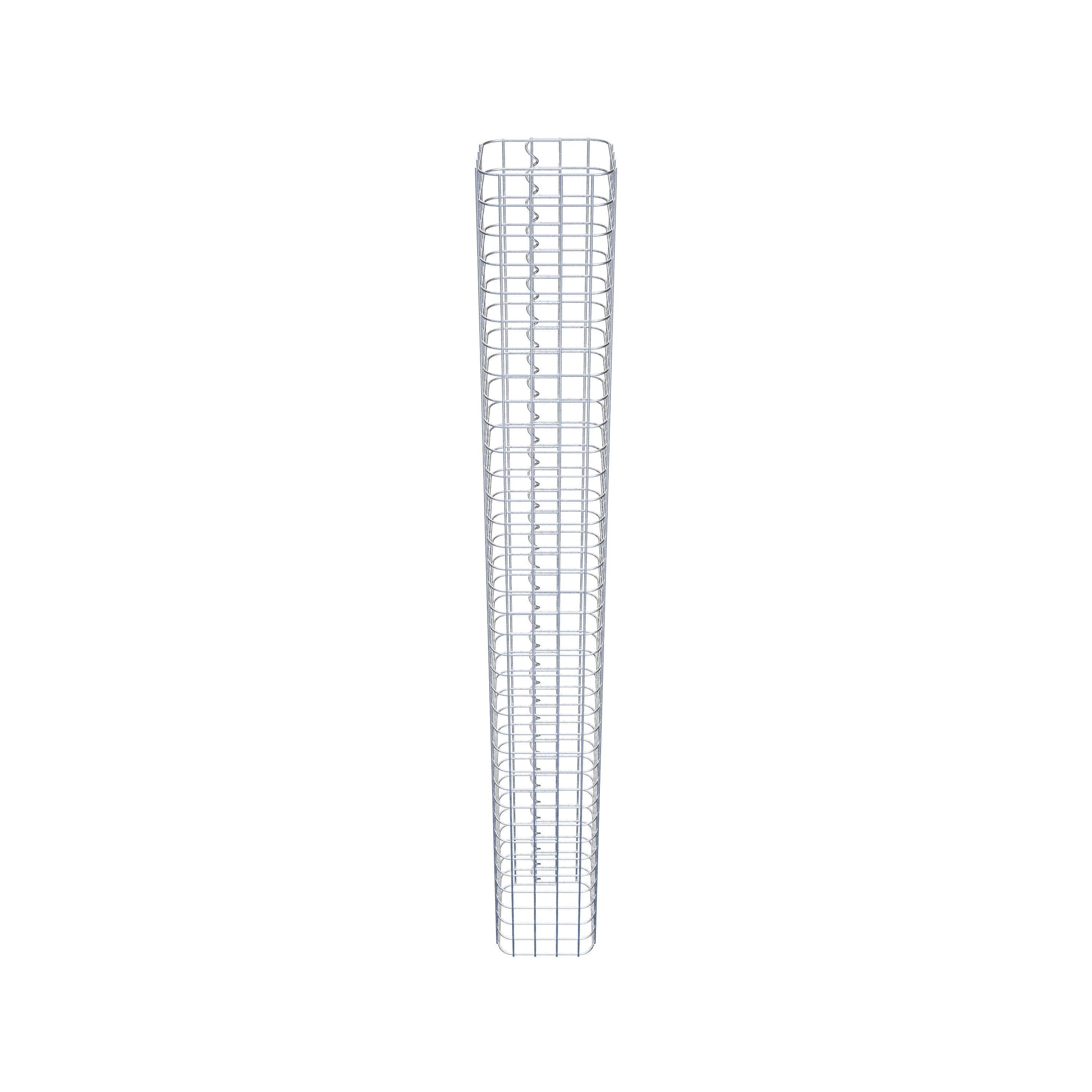 Colonne gabion 22 x 22 cm MW 5 x 5 cm carré