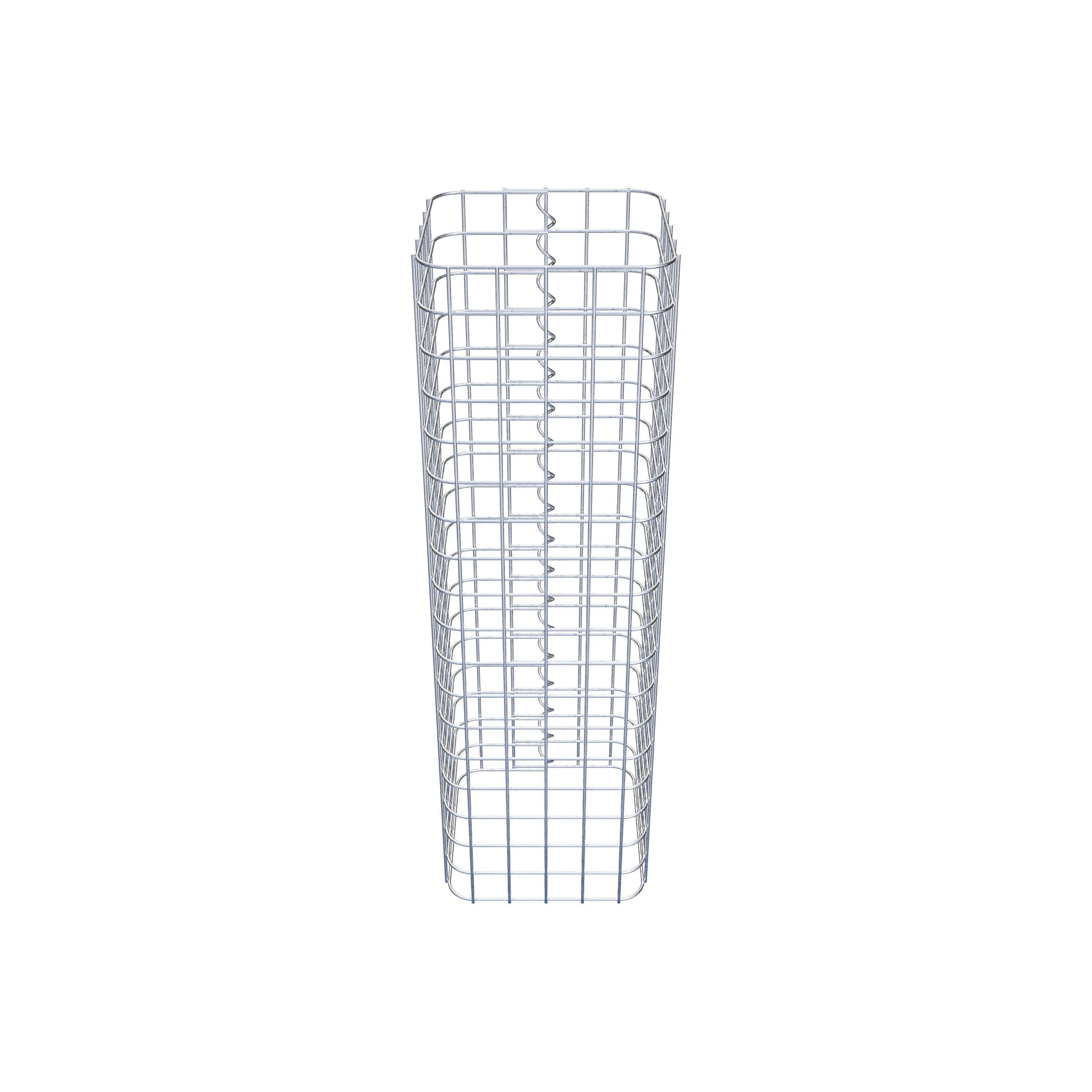 Colonne gabion 27 x 27 cm MW 5 x 5 cm carré