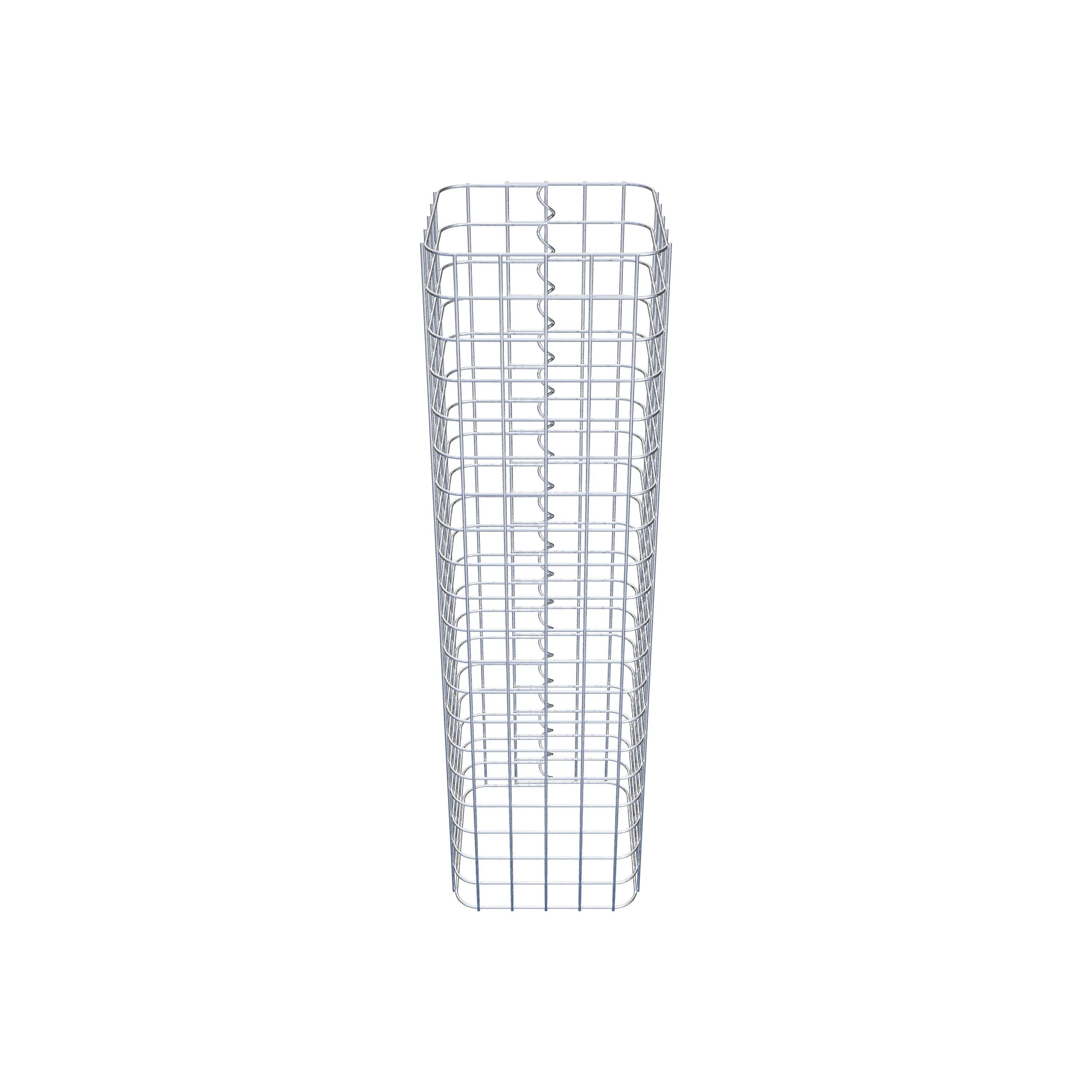 Colonne gabion 27 x 27 cm MW 5 x 5 cm carré