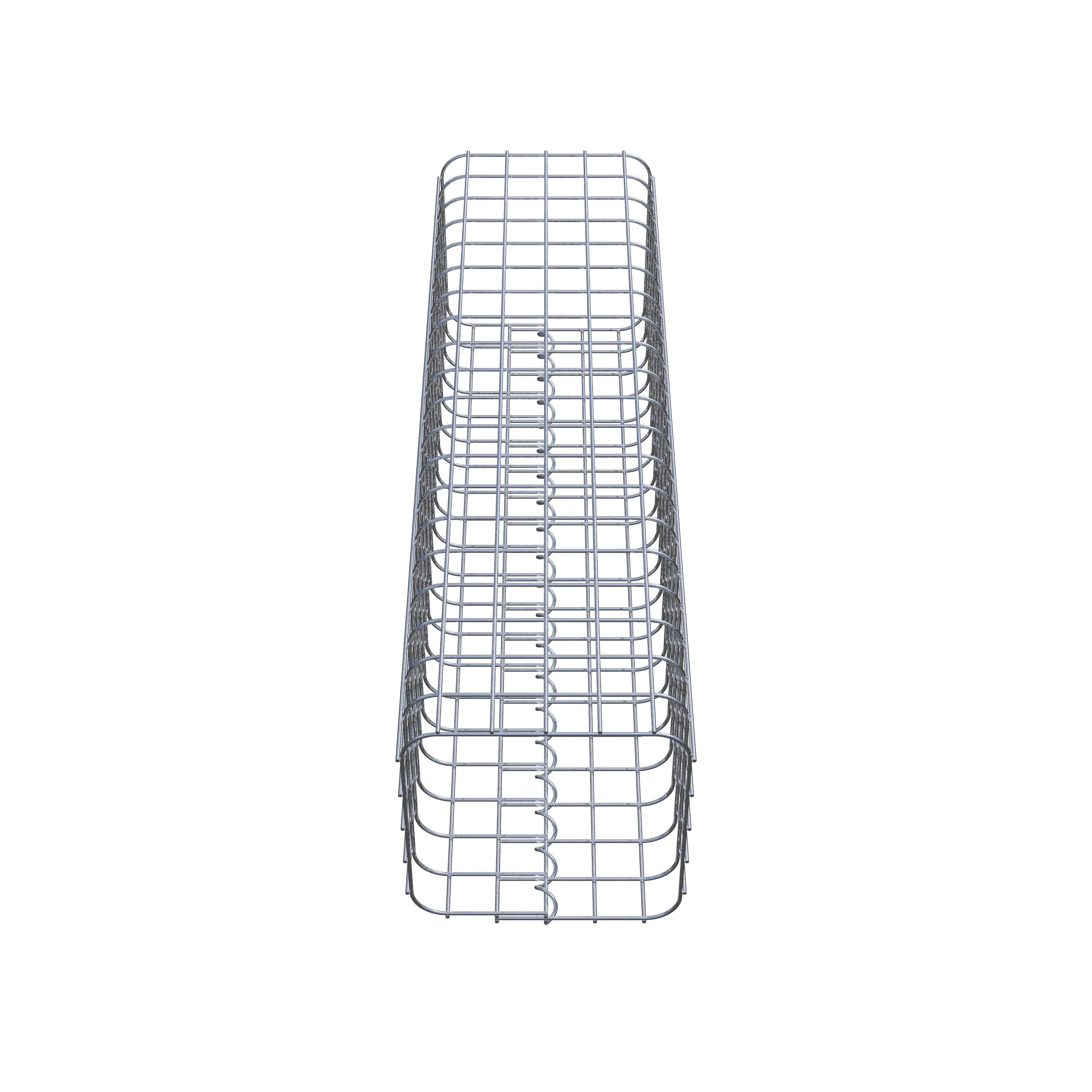 Colonne gabion 27 x 27 cm MW 5 x 5 cm carré