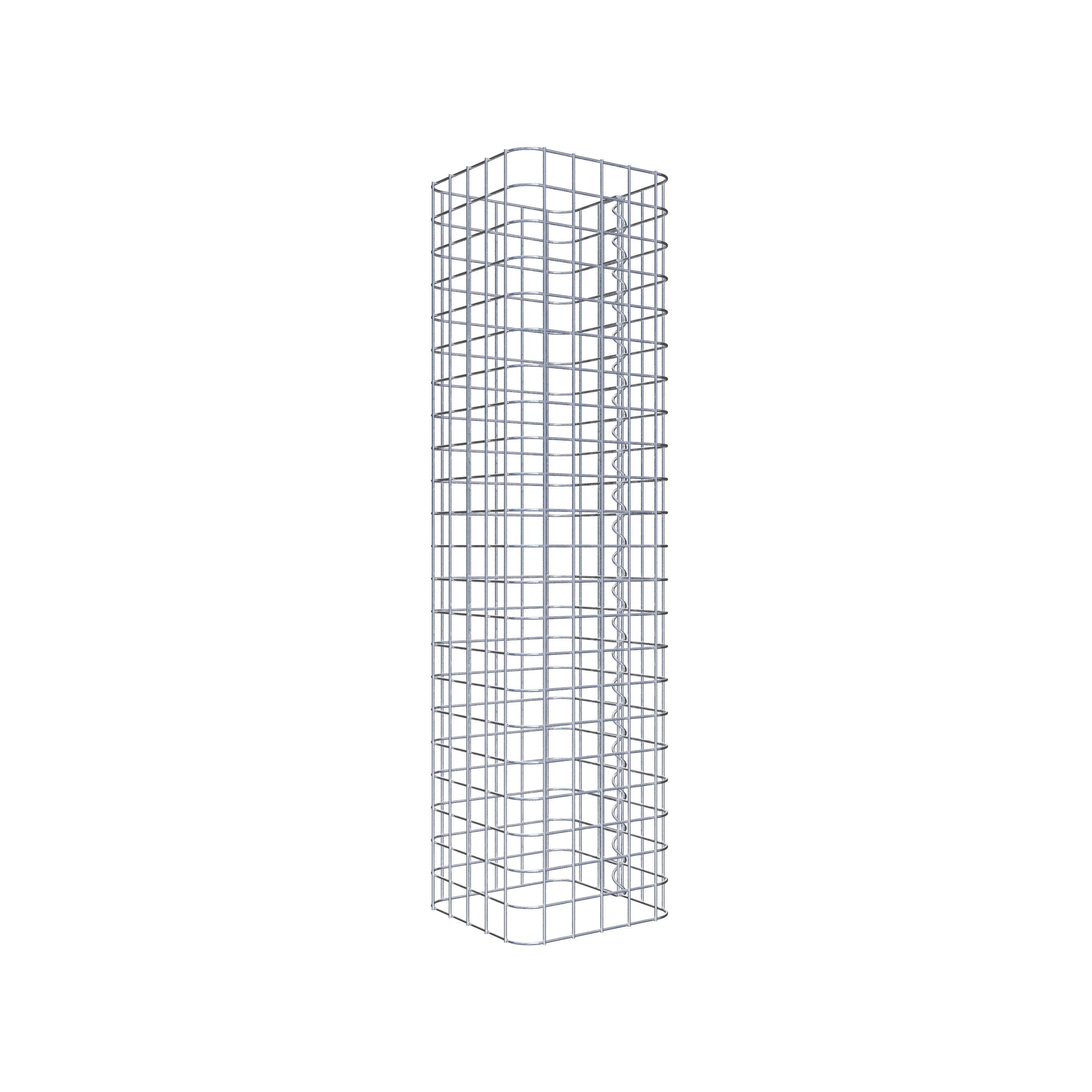 Colonne gabion 27 x 27 cm MW 5 x 5 cm carré